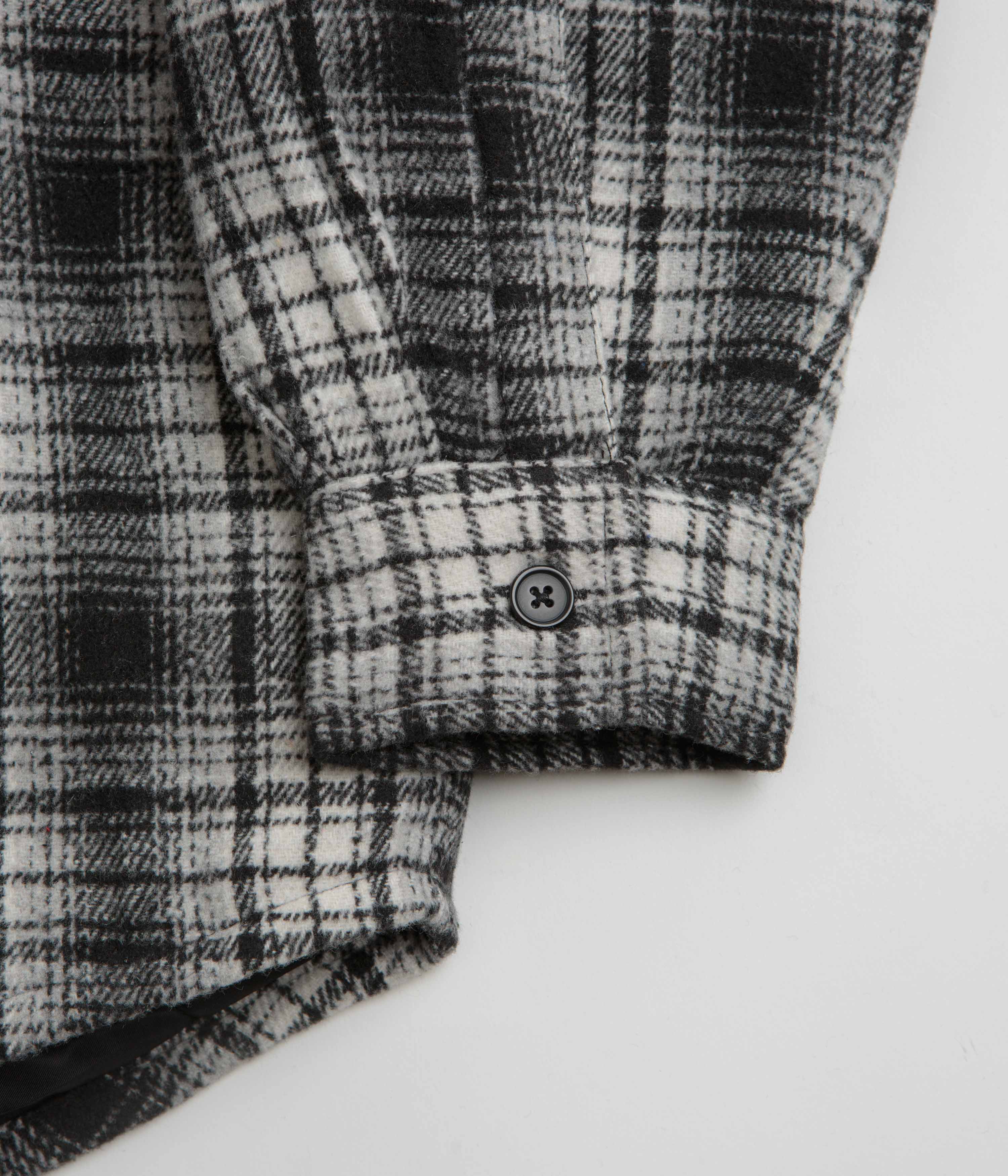 Stan Ray Quilted Plaid Overshirt - Blue - Image 6