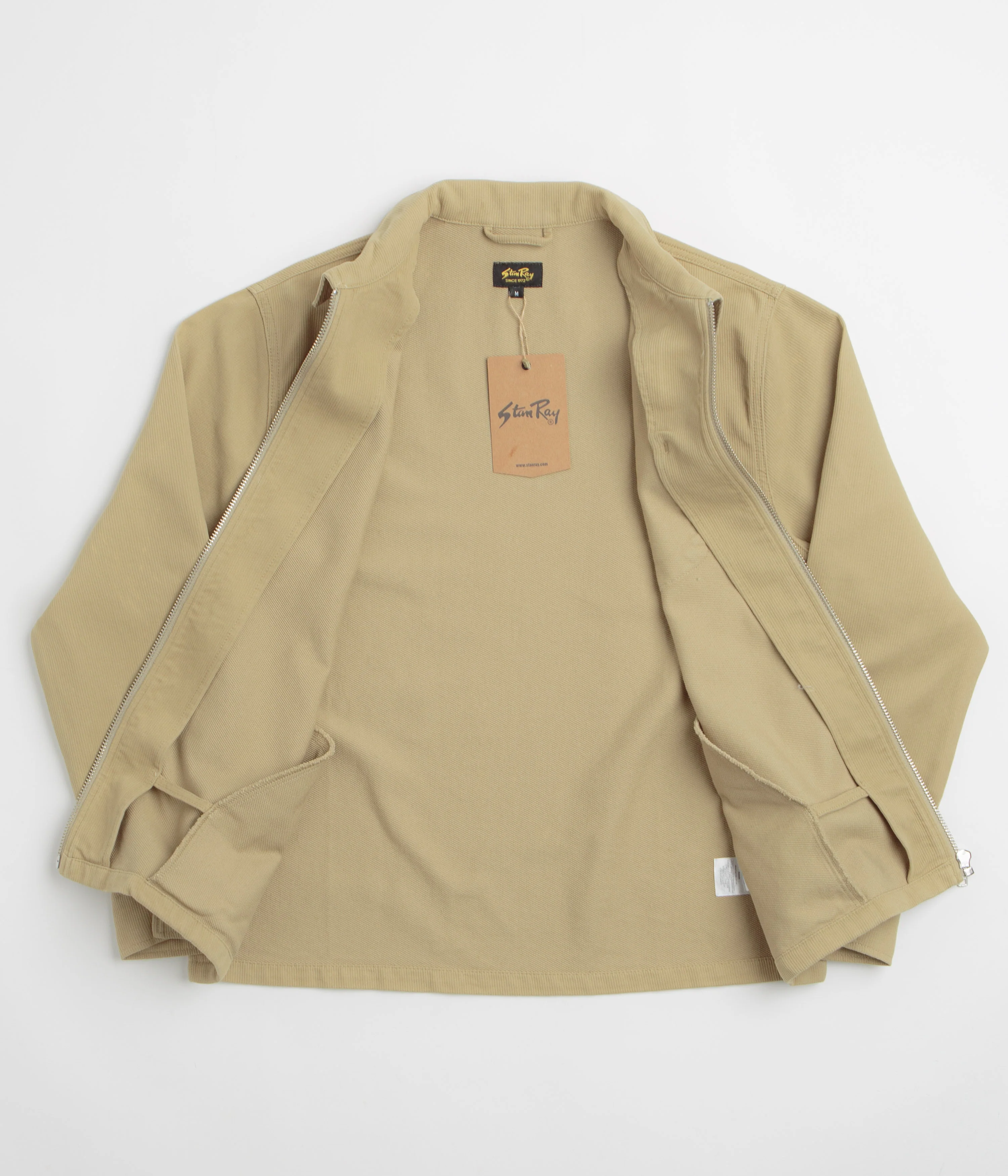 Stan Ray Zip Shirt - Eucalyptus Bedford Cord - Image 2