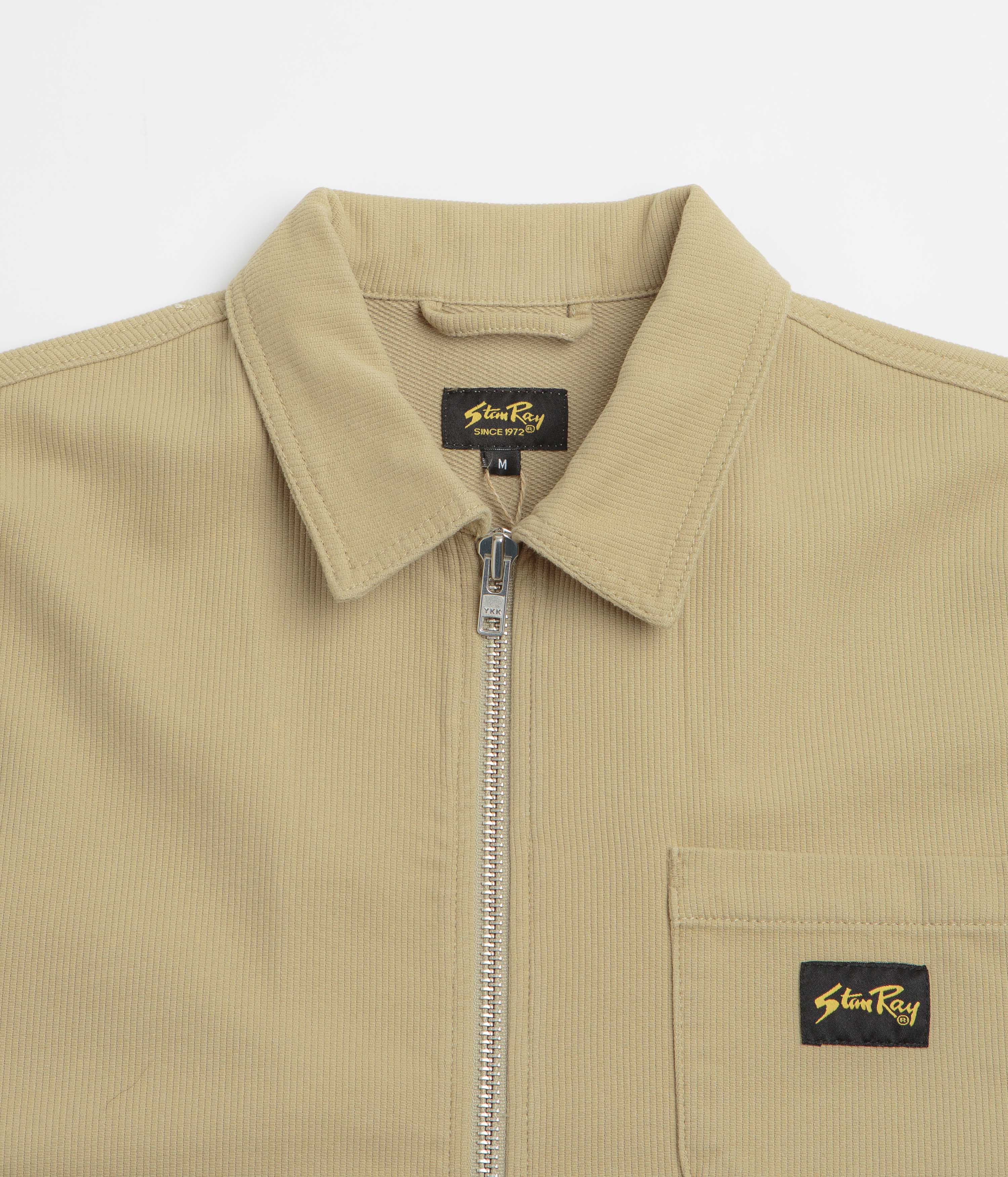 Stan Ray Zip Shirt - Eucalyptus Bedford Cord - Image 4