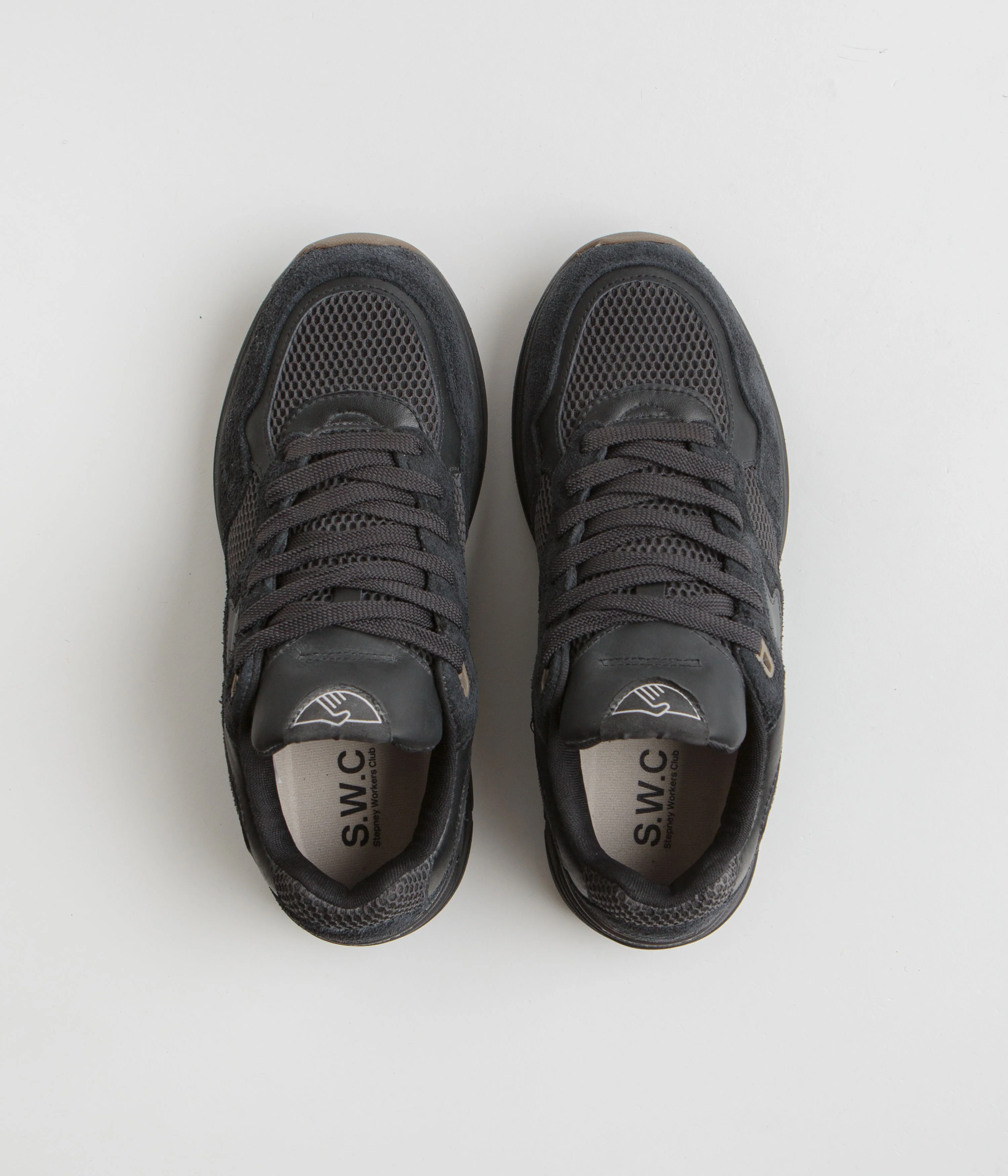 Stepney Workers Club Amiel S-Strike Geo-Merged Shoes - Tech Black - Image 7