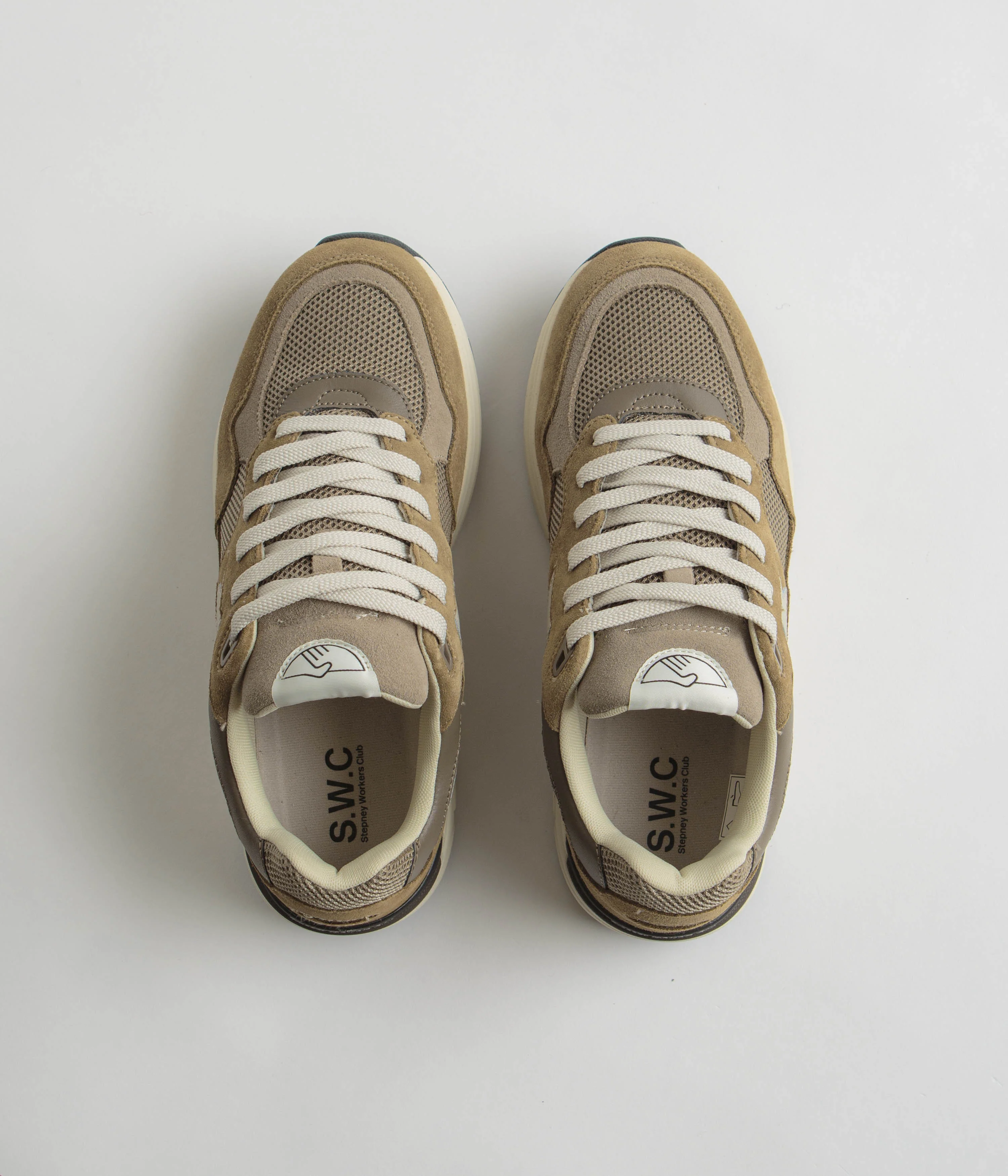 Stepney Workers Club Amiel S-Strike Suede Shoes - Desert - Image 7