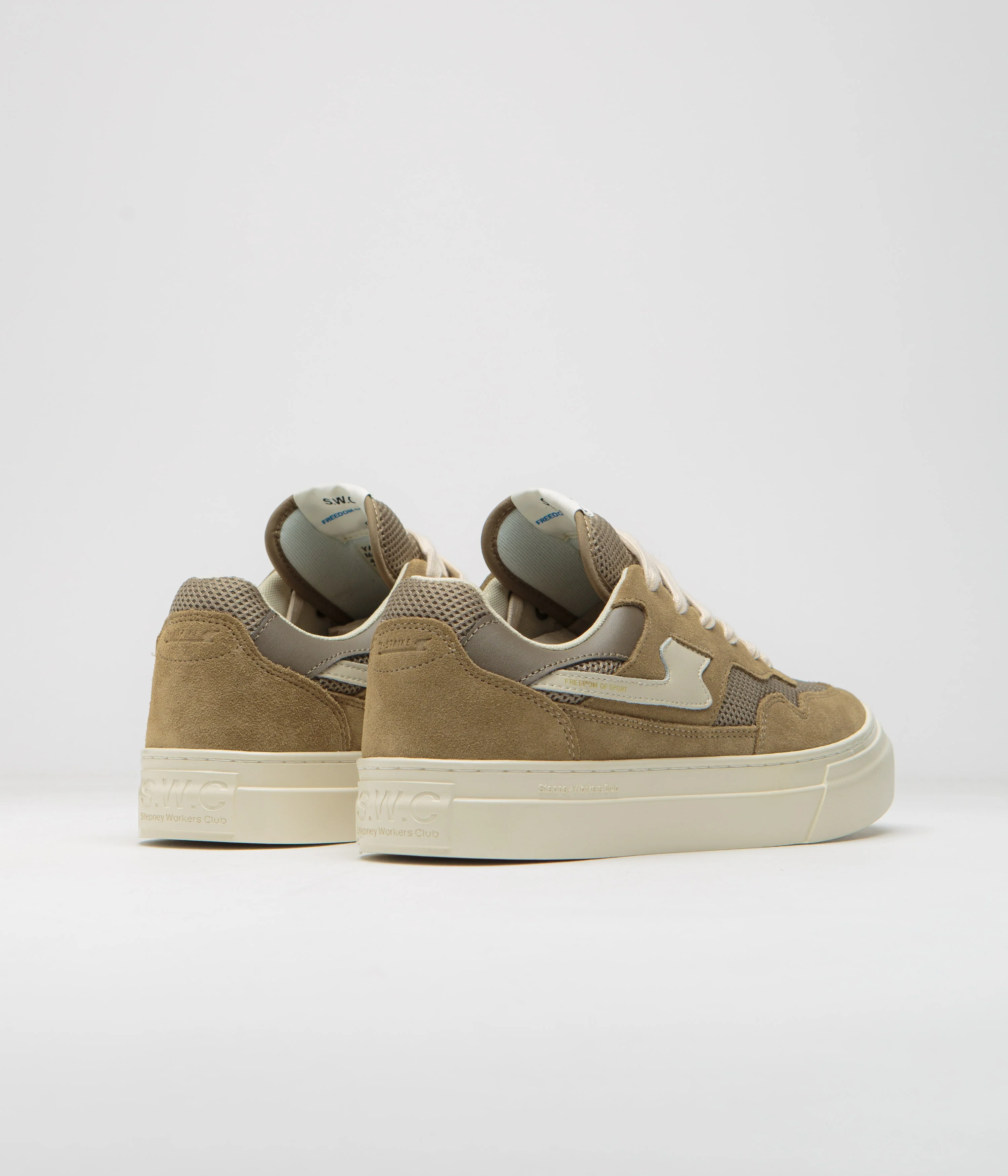 Stepney Workers Club Pearl S-Strike Suede Shoes - Desert - Image 4