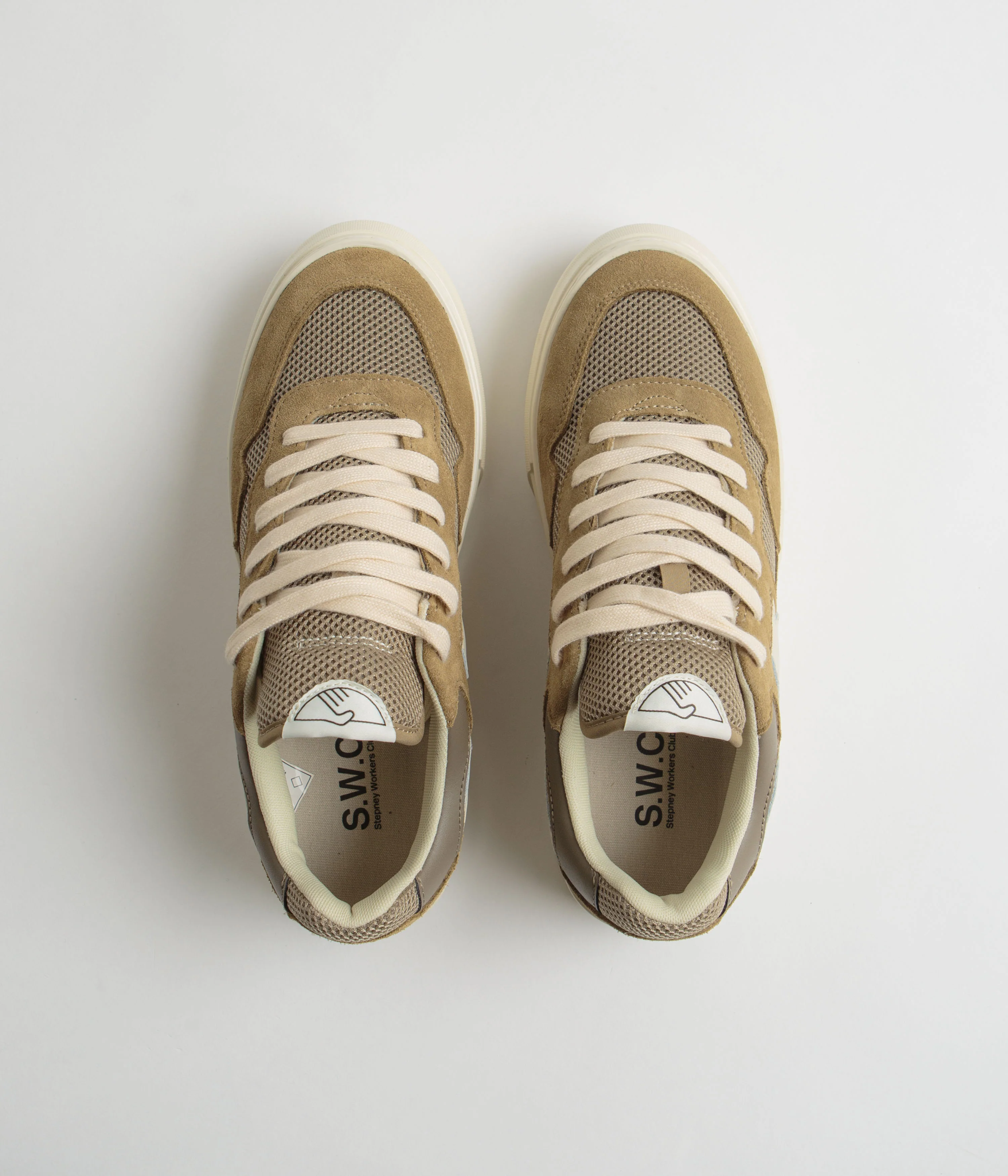 Stepney Workers Club Pearl S-Strike Suede Shoes - Desert - Image 7