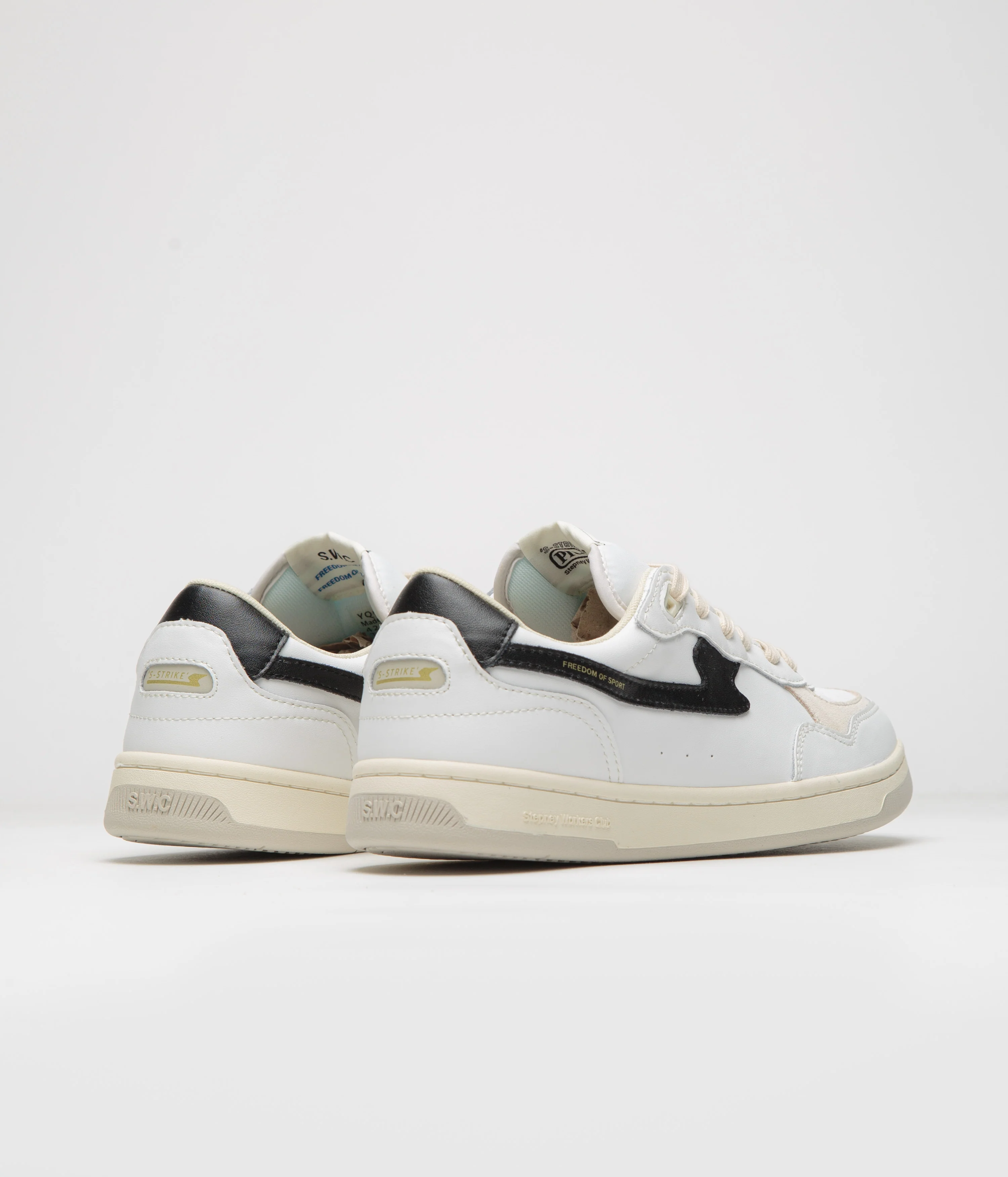 Stepney Workers Club Pro Cup 01 S-Strike Shoes - White / Black - Image 4