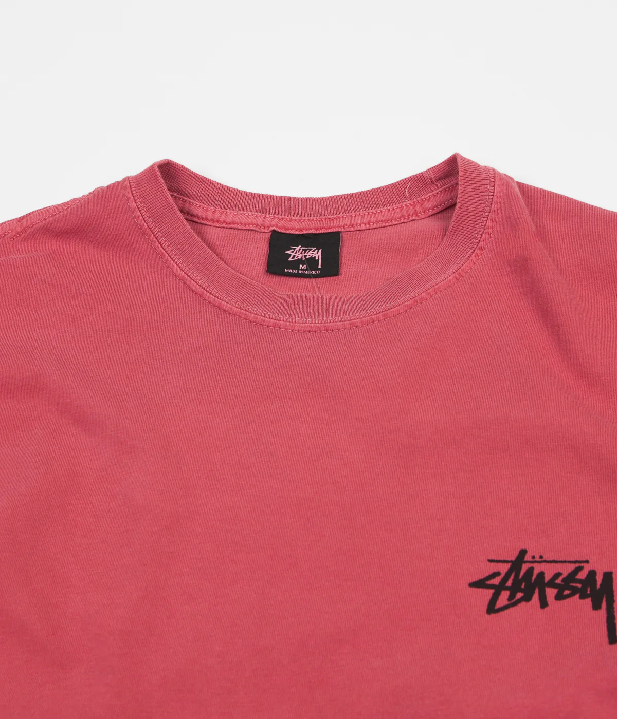Stussy 8 Ball Pigment Dyed T-Shirt - Raspberry - Image 3