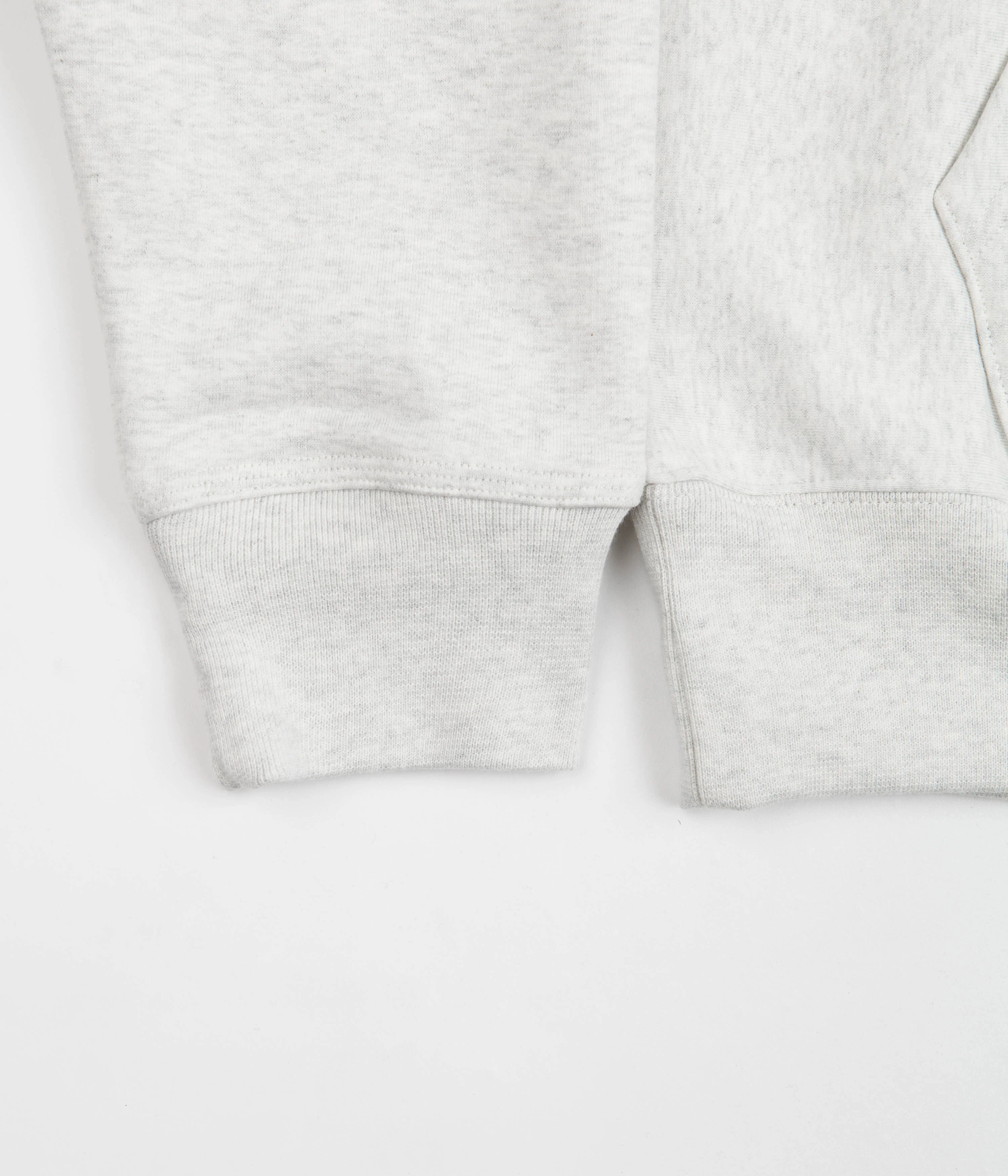 Stussy Back Hood Applique Hoodie - Ash Heather - Image 2