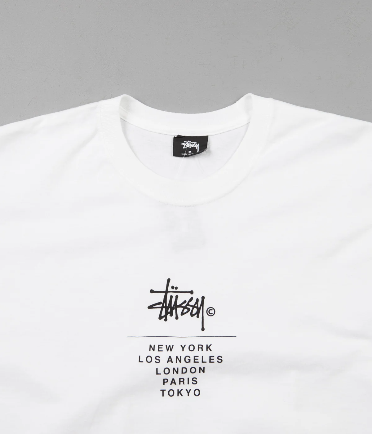 Stussy City Stack T-Shirt - White - Image 2