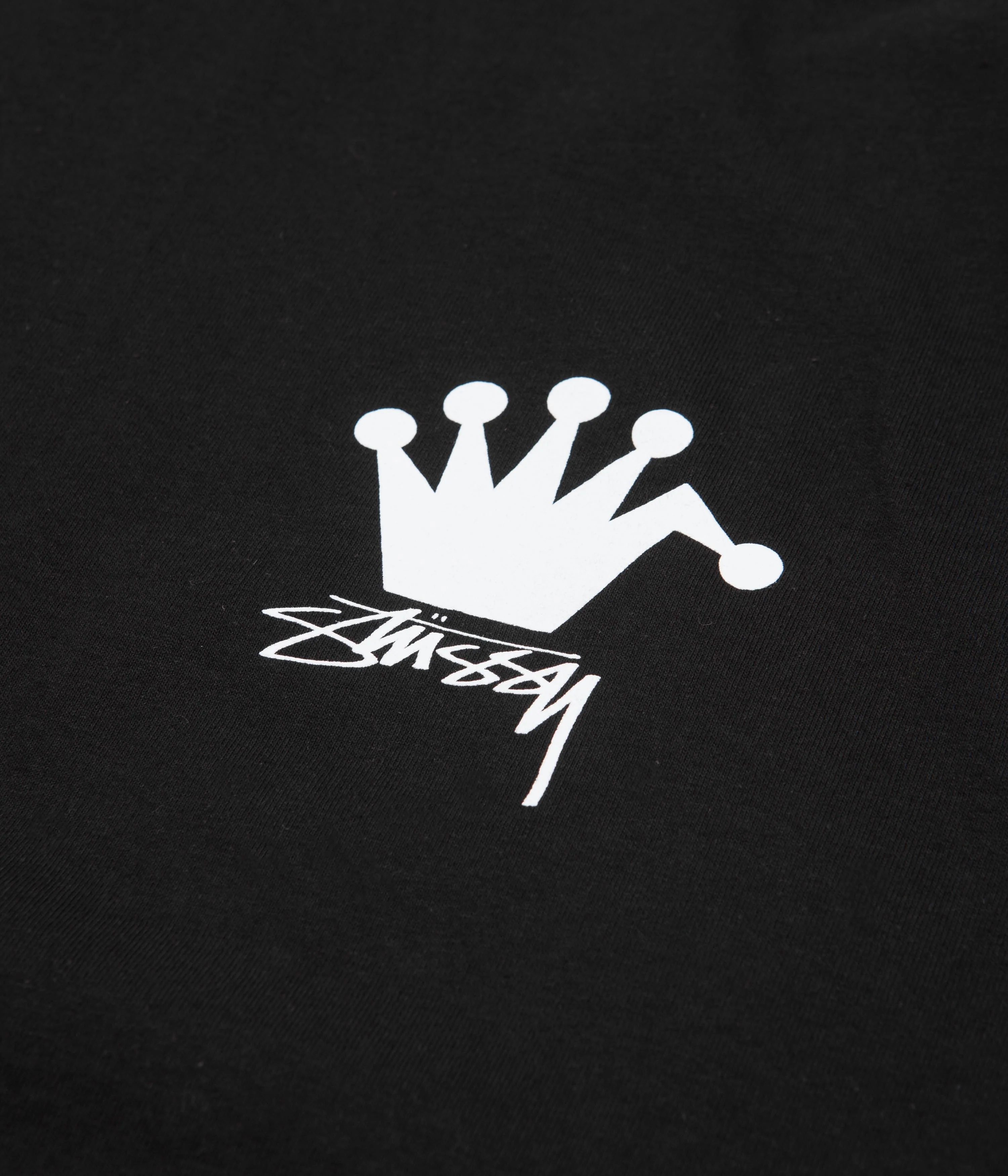 Stussy LB Crown T-Shirt - Black - Image 2