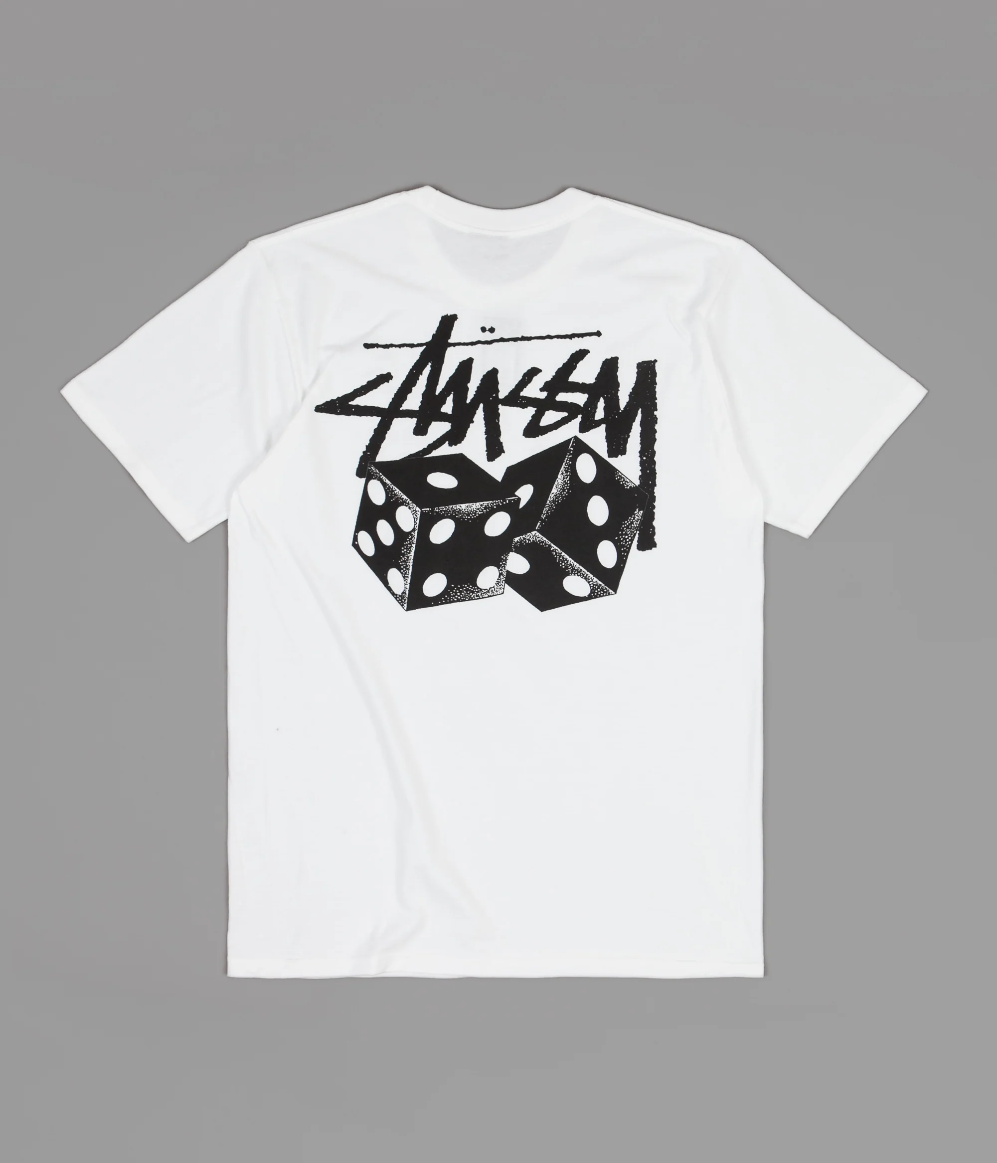 Stussy Pair Of Dice T-Shirt - White