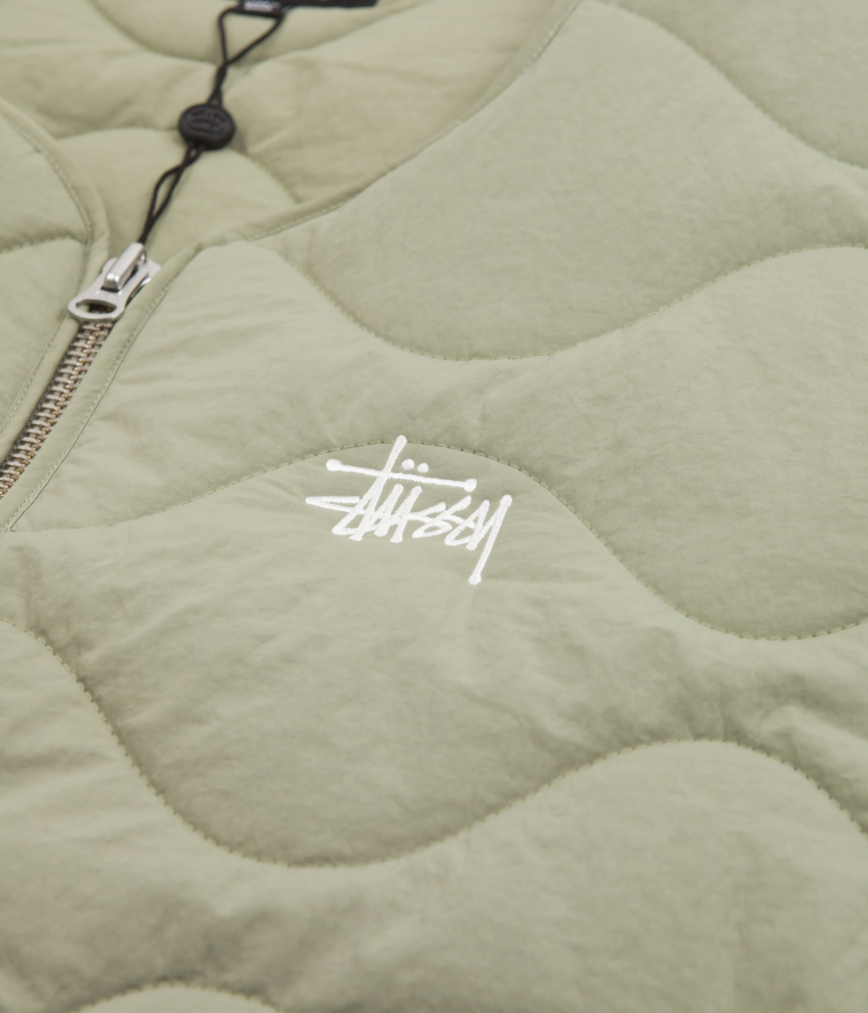 Stussy Recycled Nylon Liner Vest - Coyote - Image 2