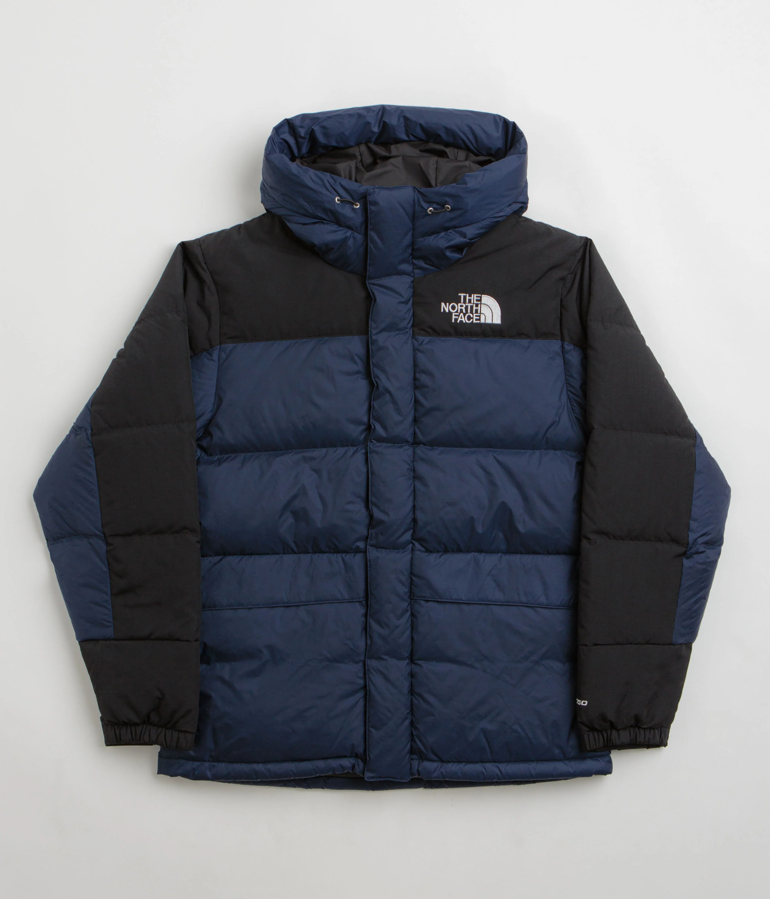 The North Face Himalayan Down Parka Jacket - Summit Navy / TNF Black