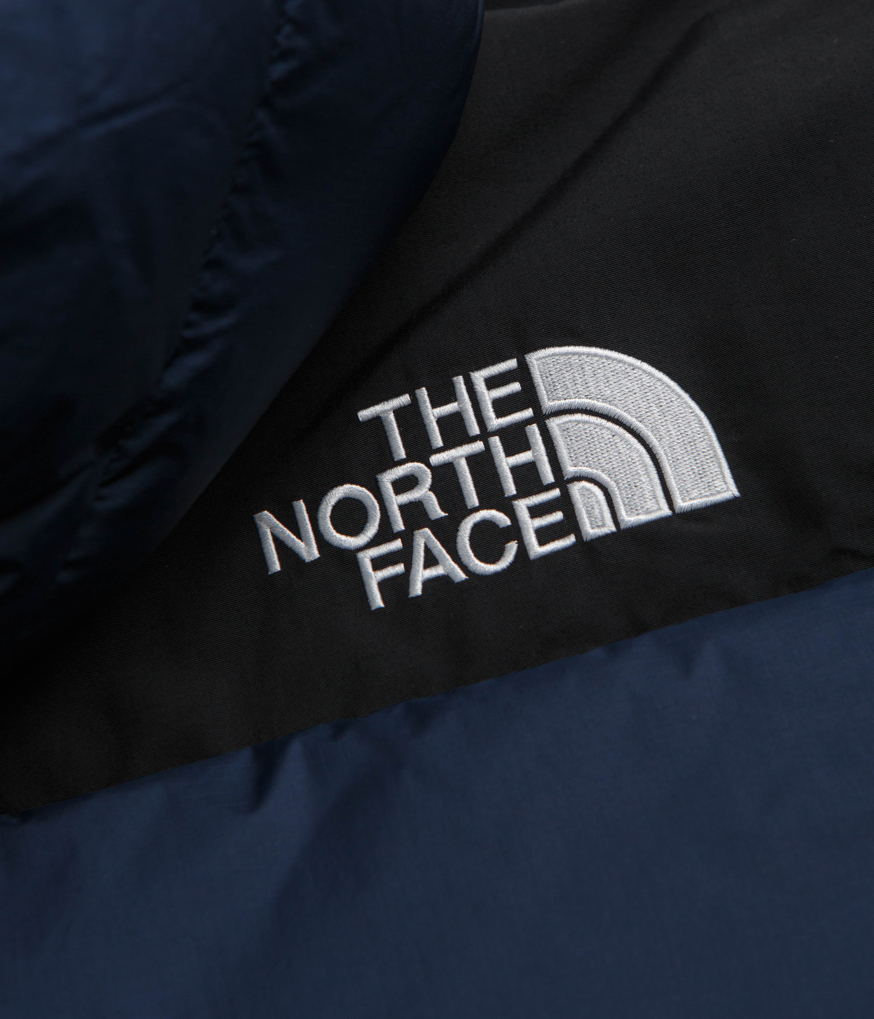 The North Face Himalayan Down Parka Jacket - Summit Navy / TNF Black - Image 5