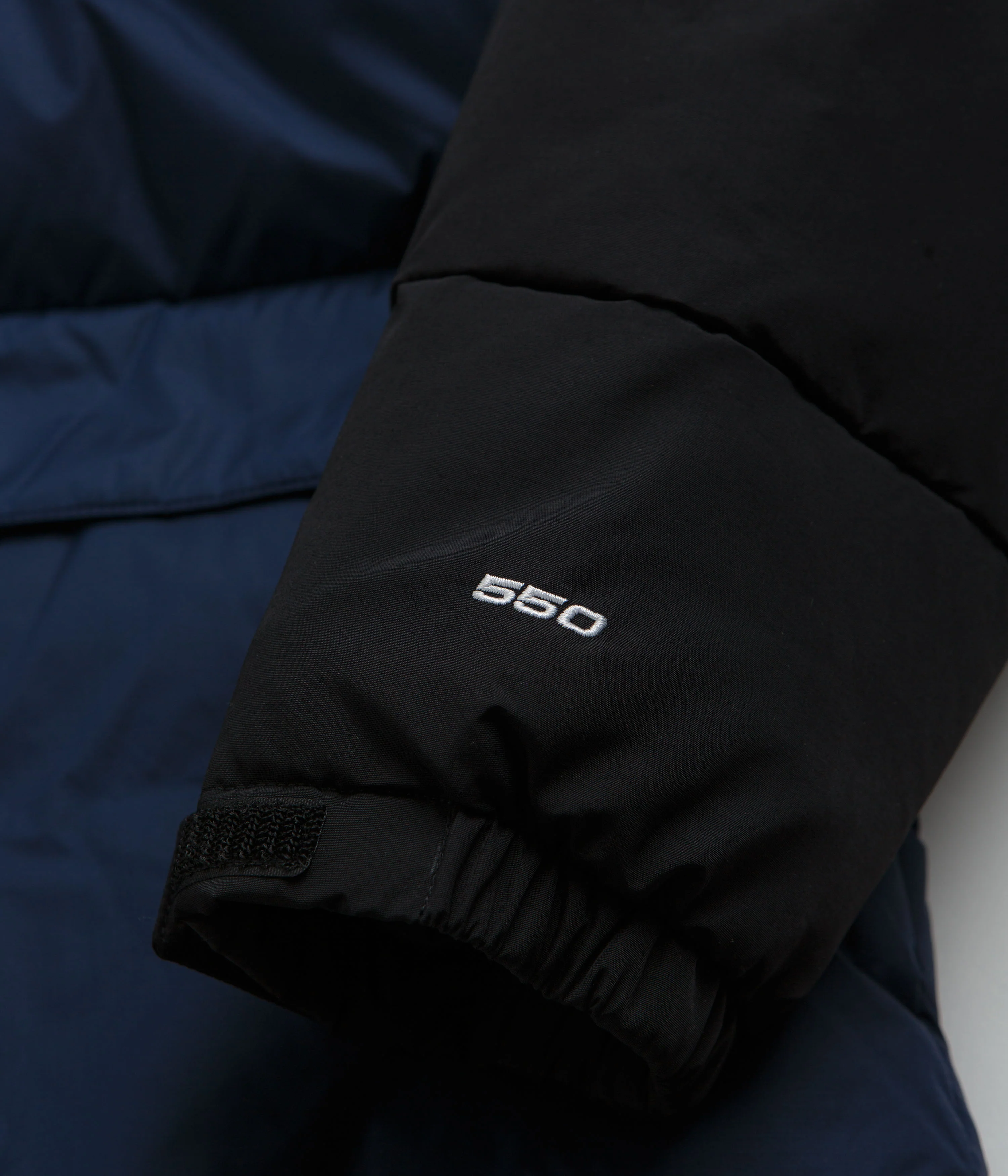 The North Face Himalayan Down Parka Jacket - Summit Navy / TNF Black - Image 6
