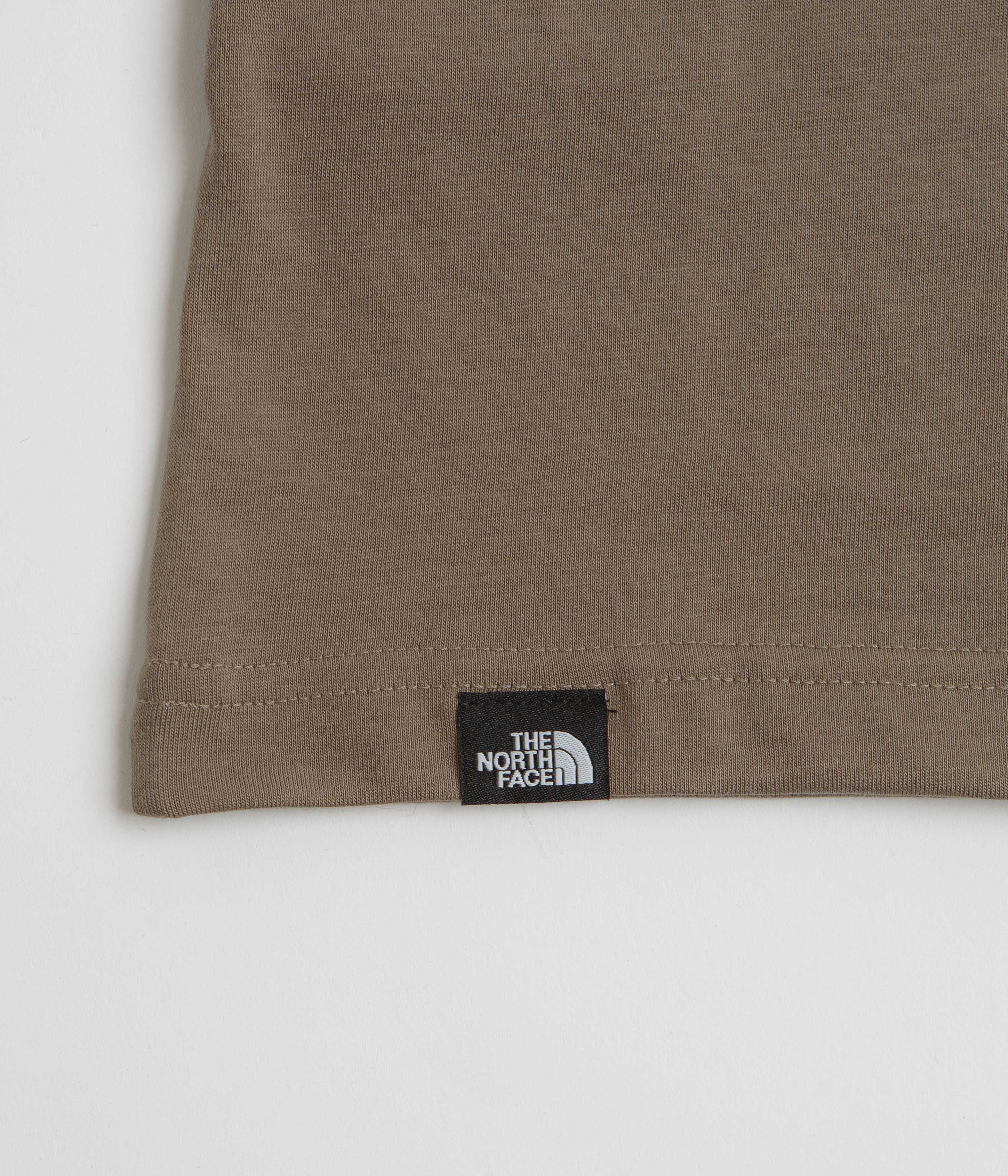 The North Face Simple Dome T-Shirt - Mocha Brown - Image 5