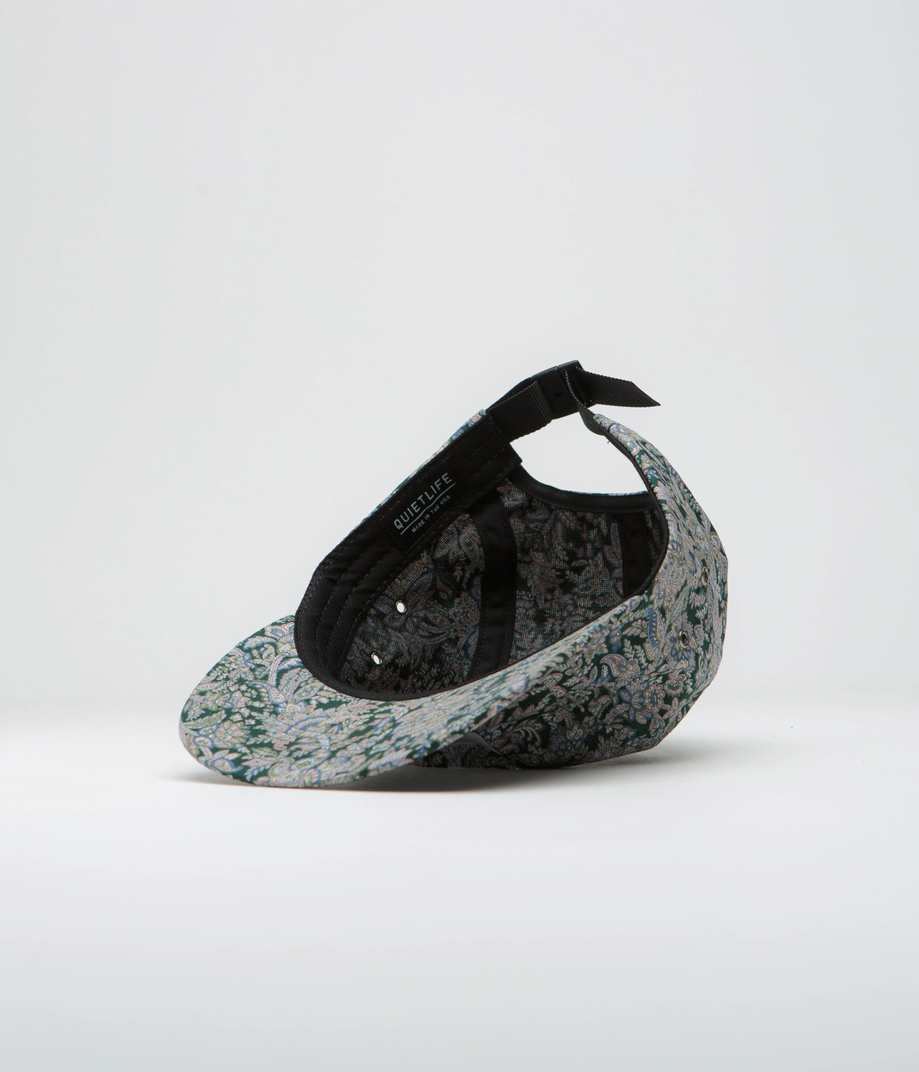 The Quiet Life Paisley 5 Panel Camper Cap - Multi - Image 4