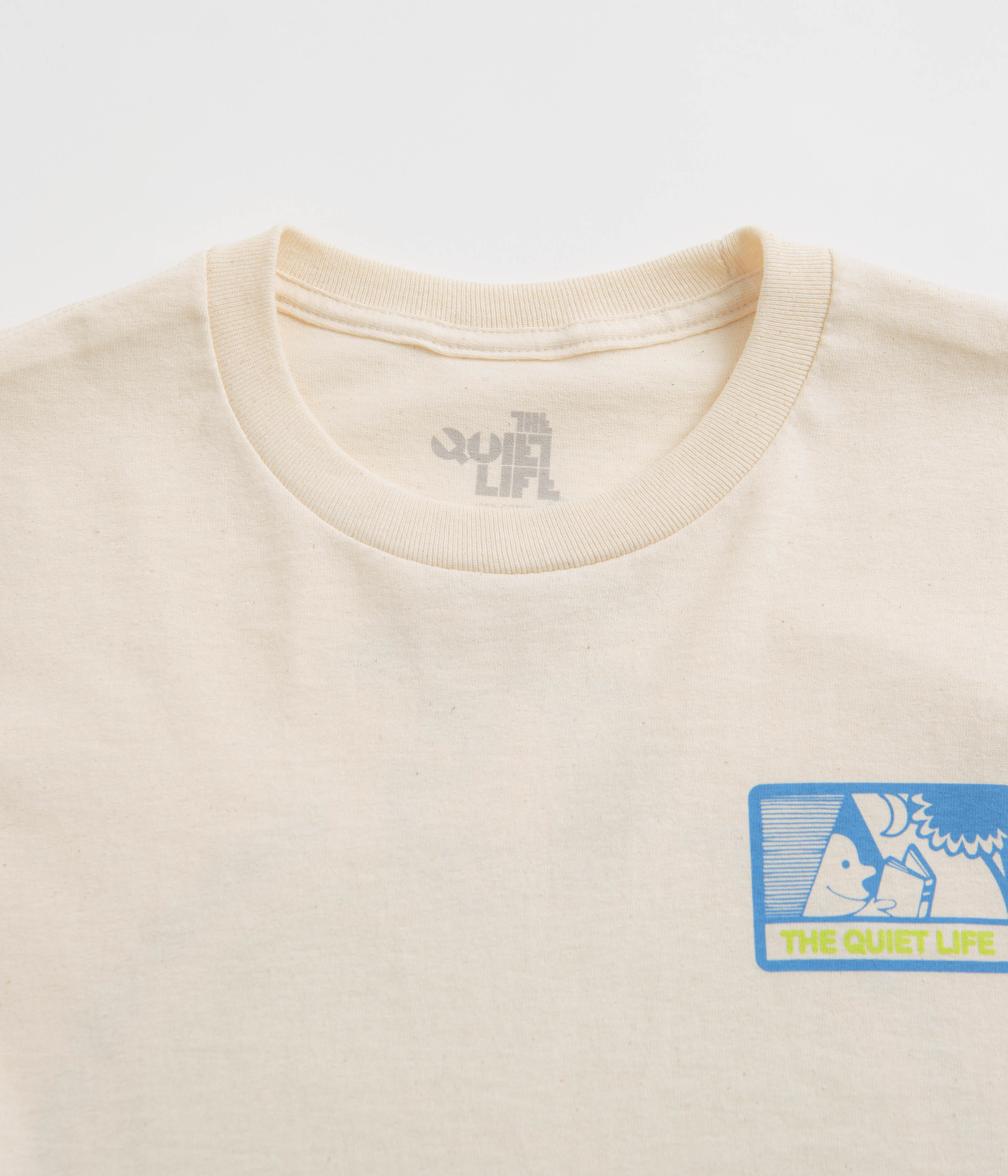 The Quiet Life Walks Do Wonders Long Sleeve T-Shirt - Cream - Image 3