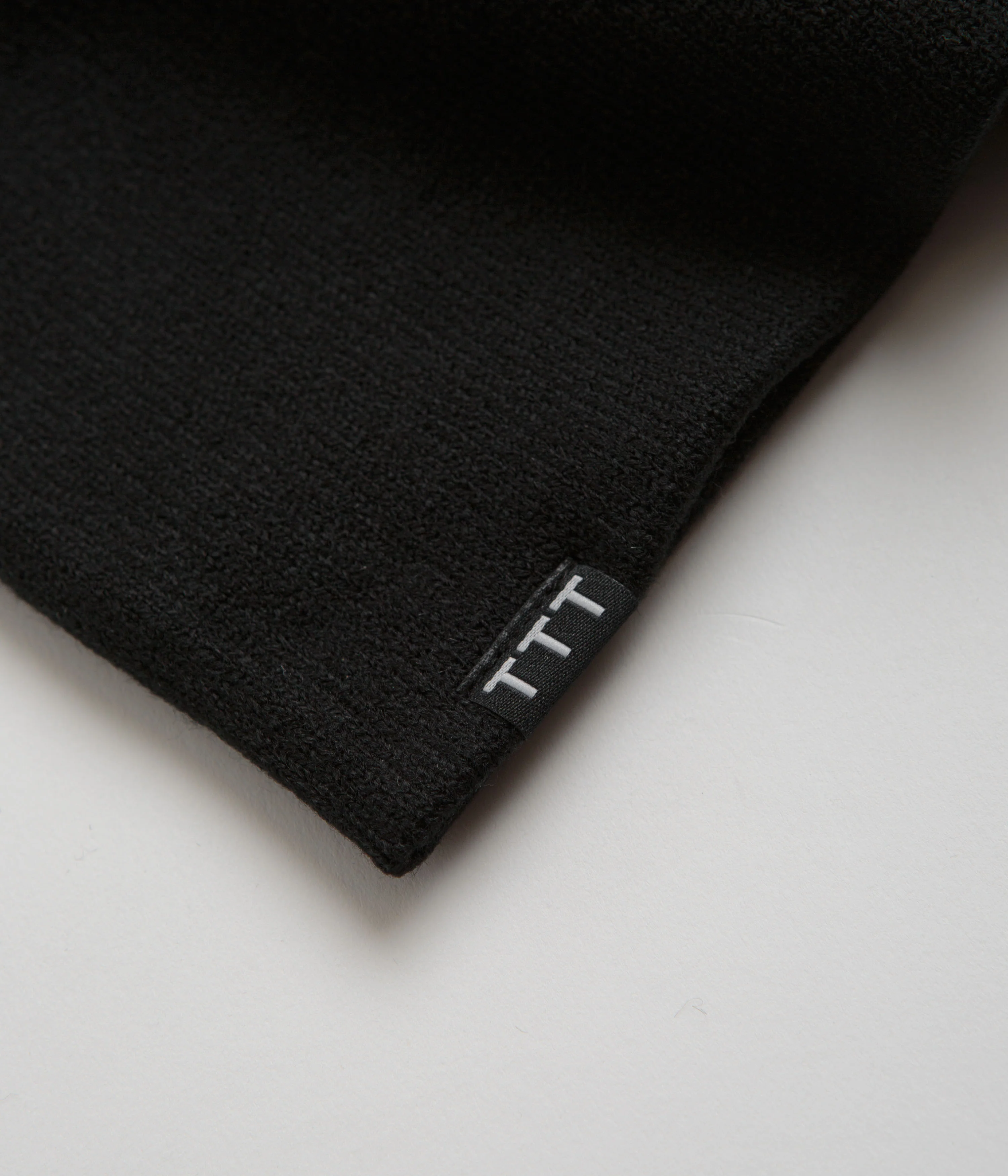 The Trilogy Tapes Cuff Beanie - Black / Blue - Image 2