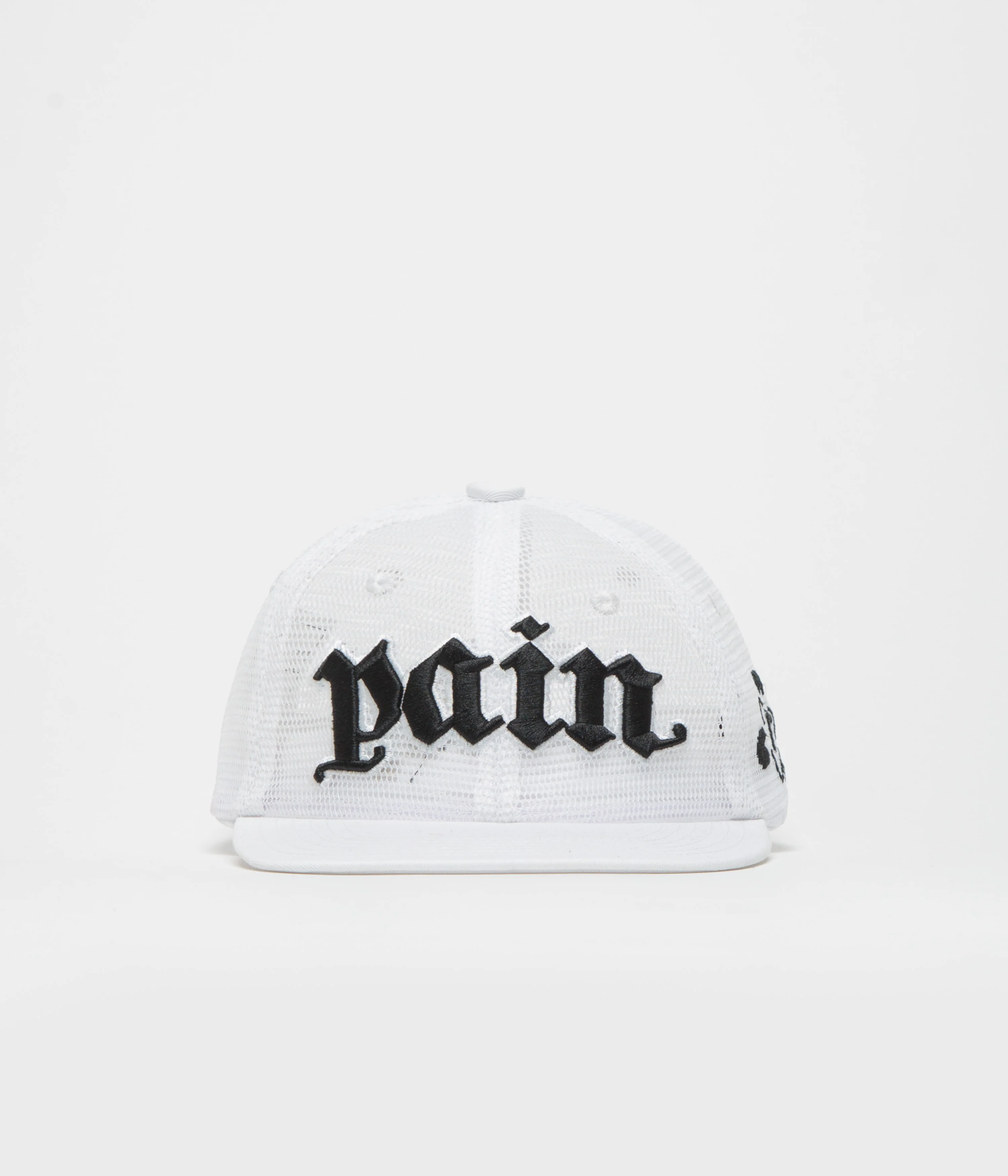 The Trilogy Tapes Pain All-Over Mesh Trucker Cap - White - Image 2