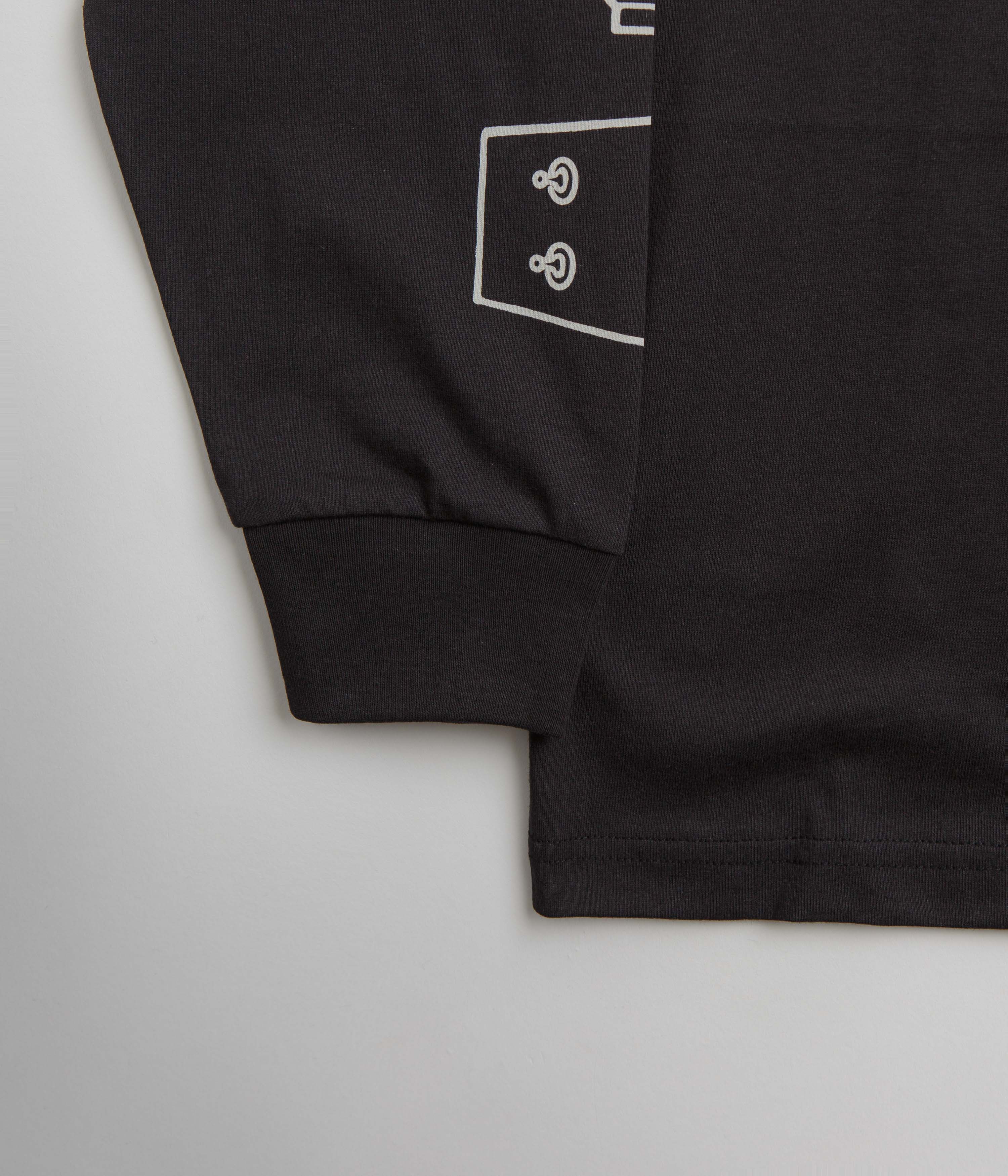 The Trilogy Tapes Sad Long Sleeve T-Shirt - Black - Image 2