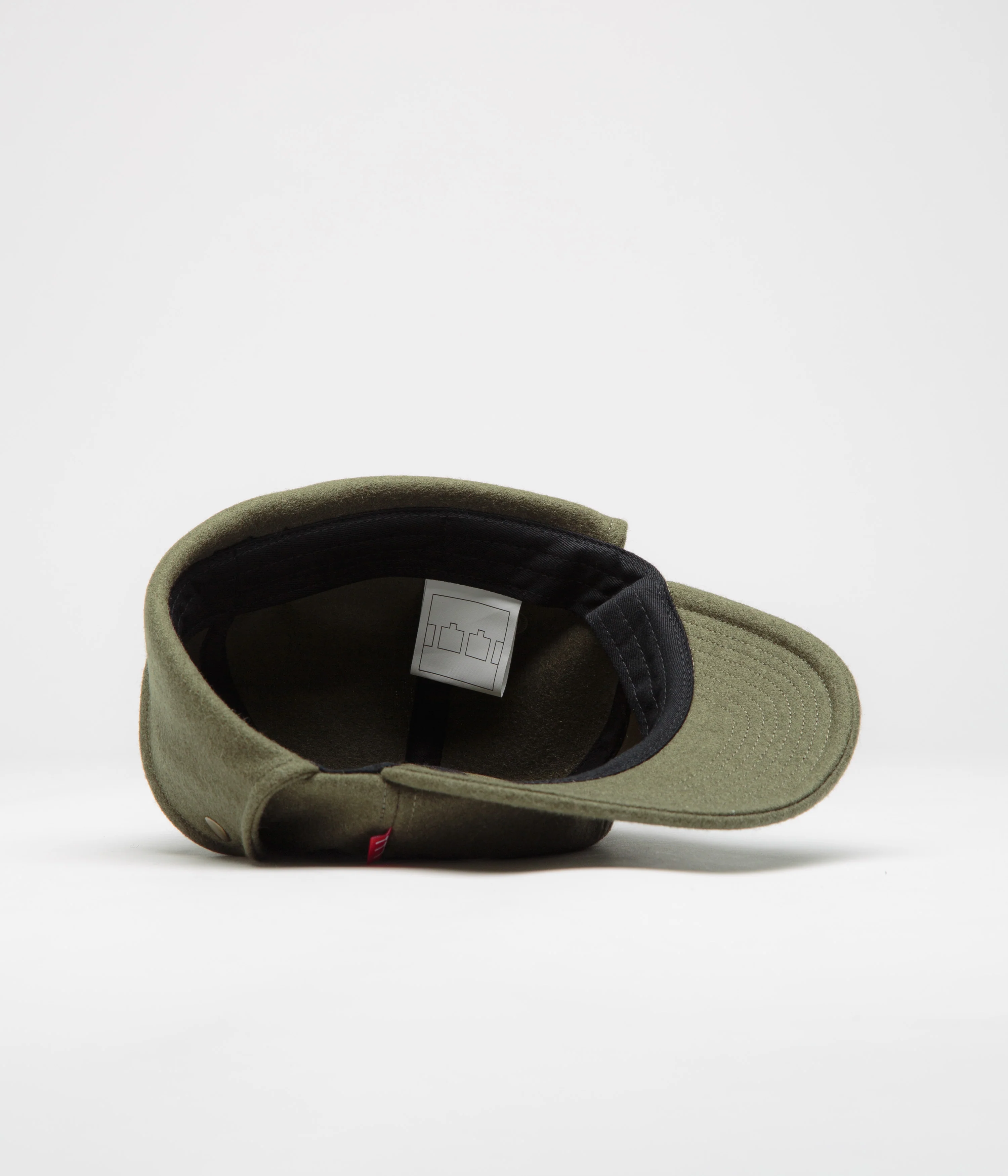 The Trilogy Tapes Trapper Cap - Olive - Image 4