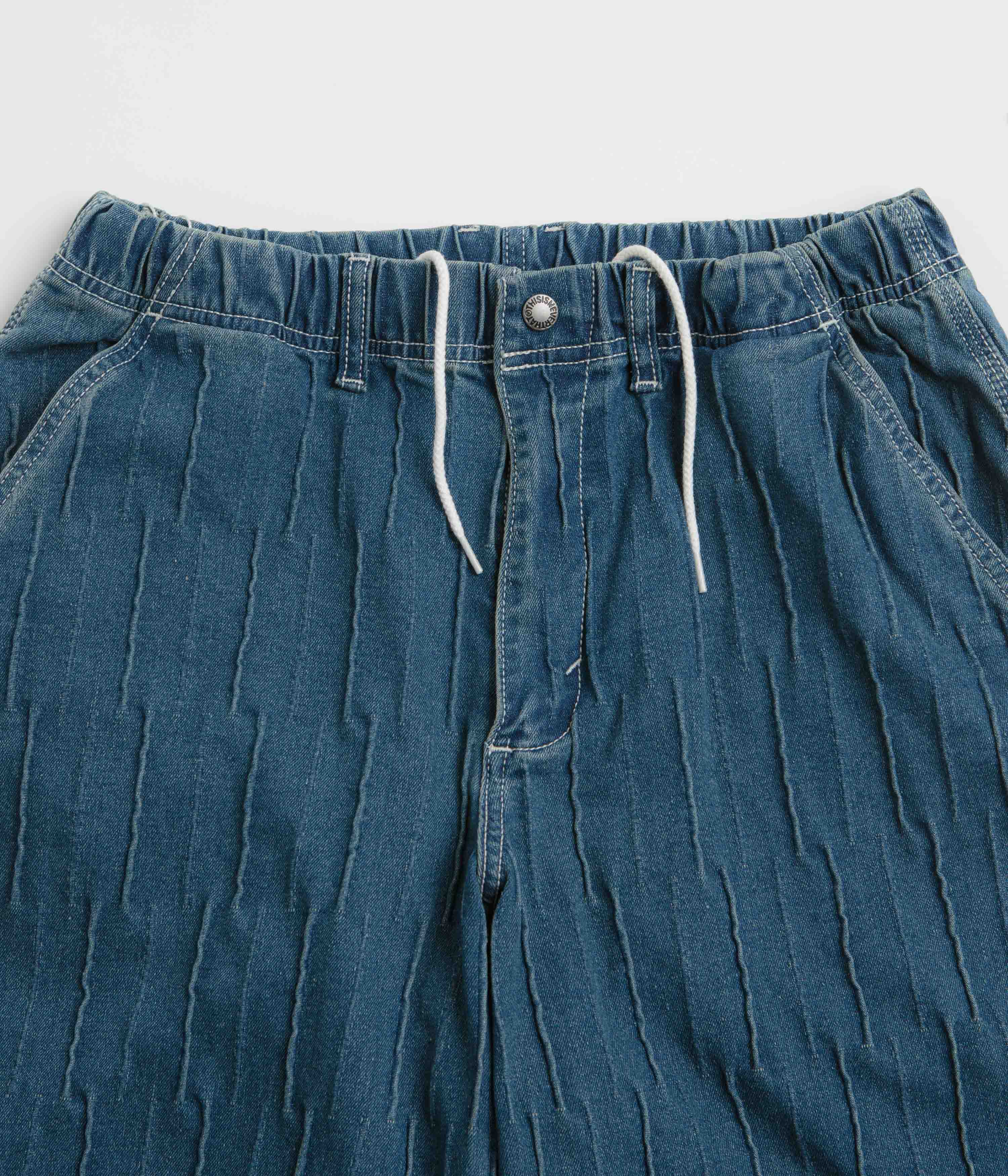 thisisneverthat Denim Loose Pants - Blue - Image 4