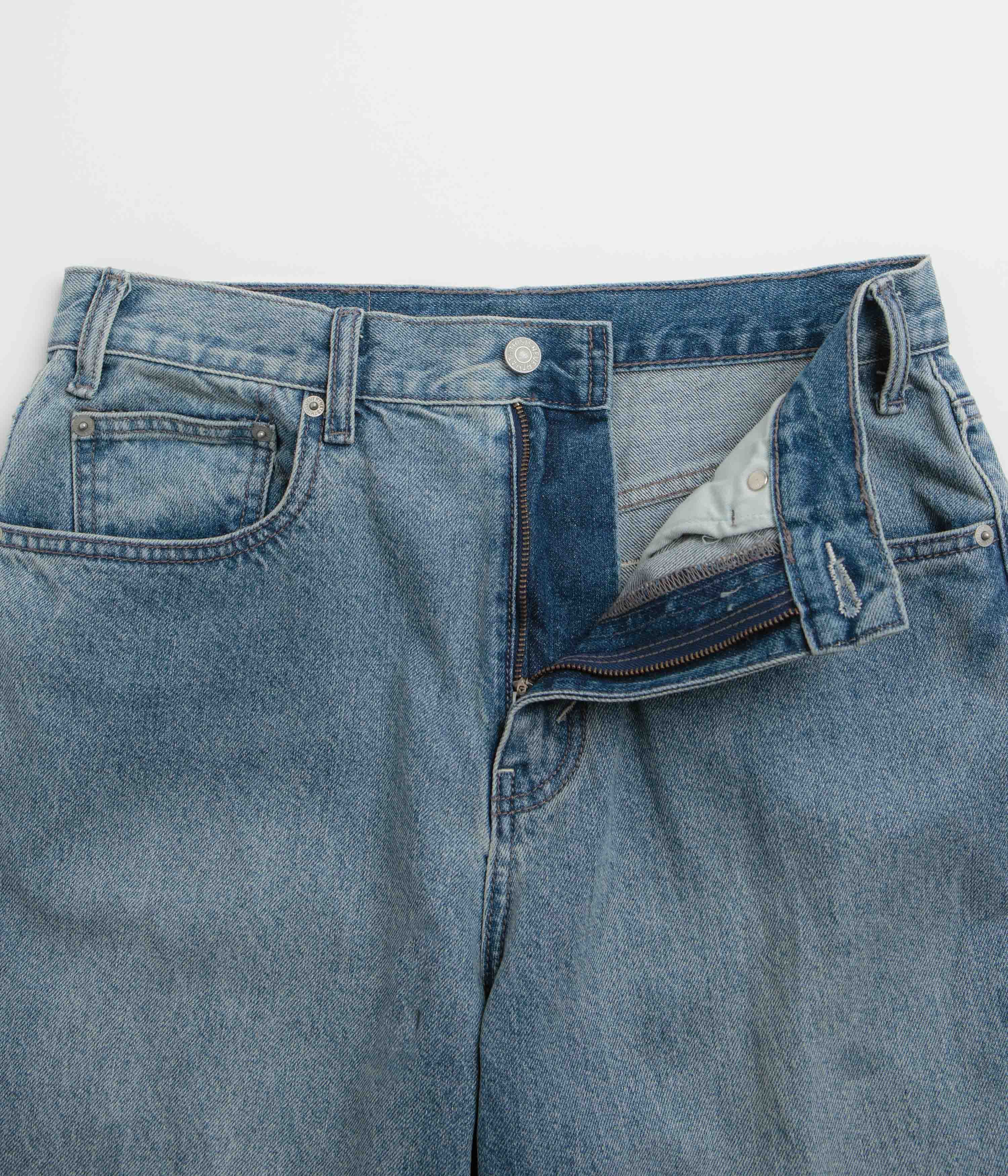 thisisneverthat Relaxed Jeans - Washed Blue - Image 5