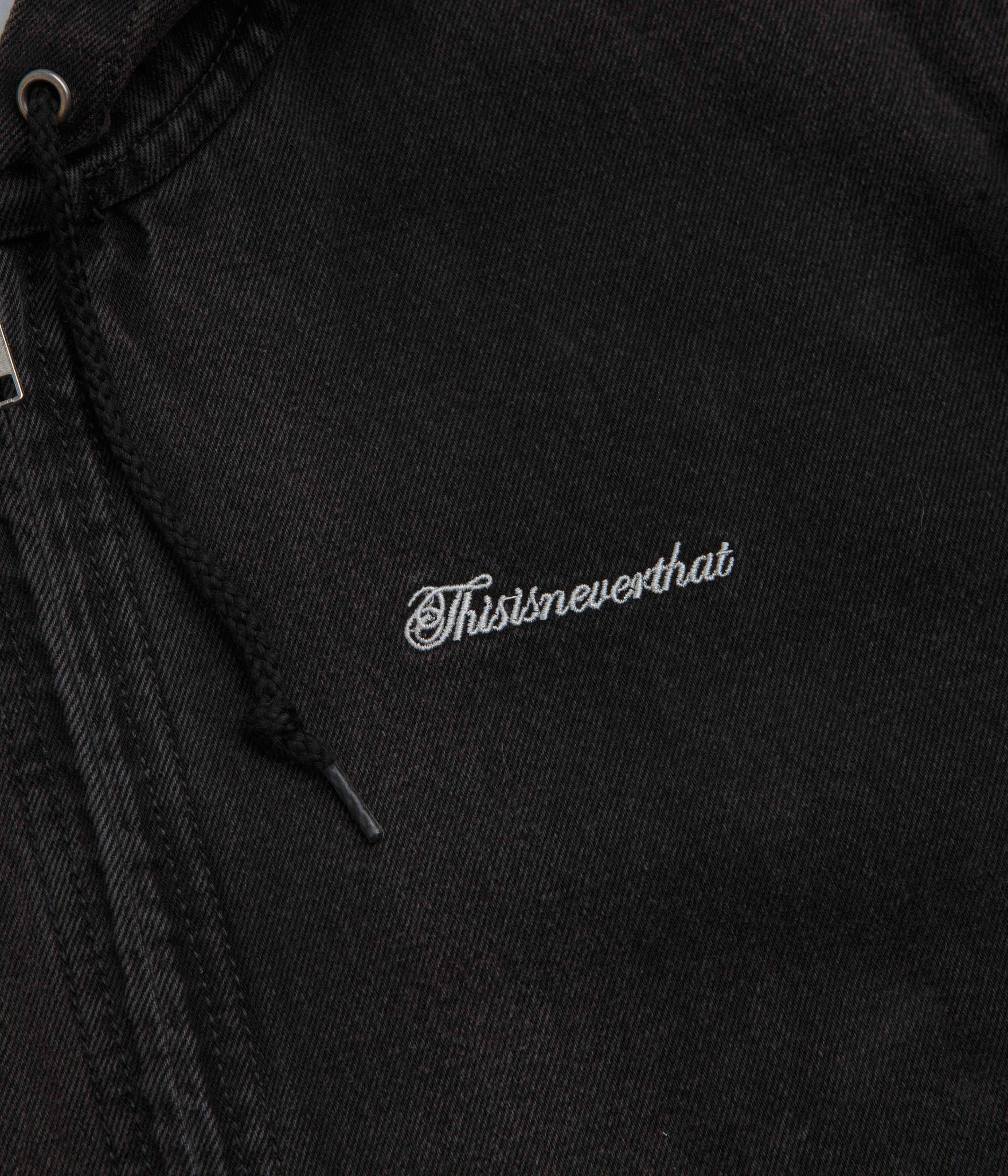 thisisneverthat Washed Carpenter Jacket - Black - Image 4