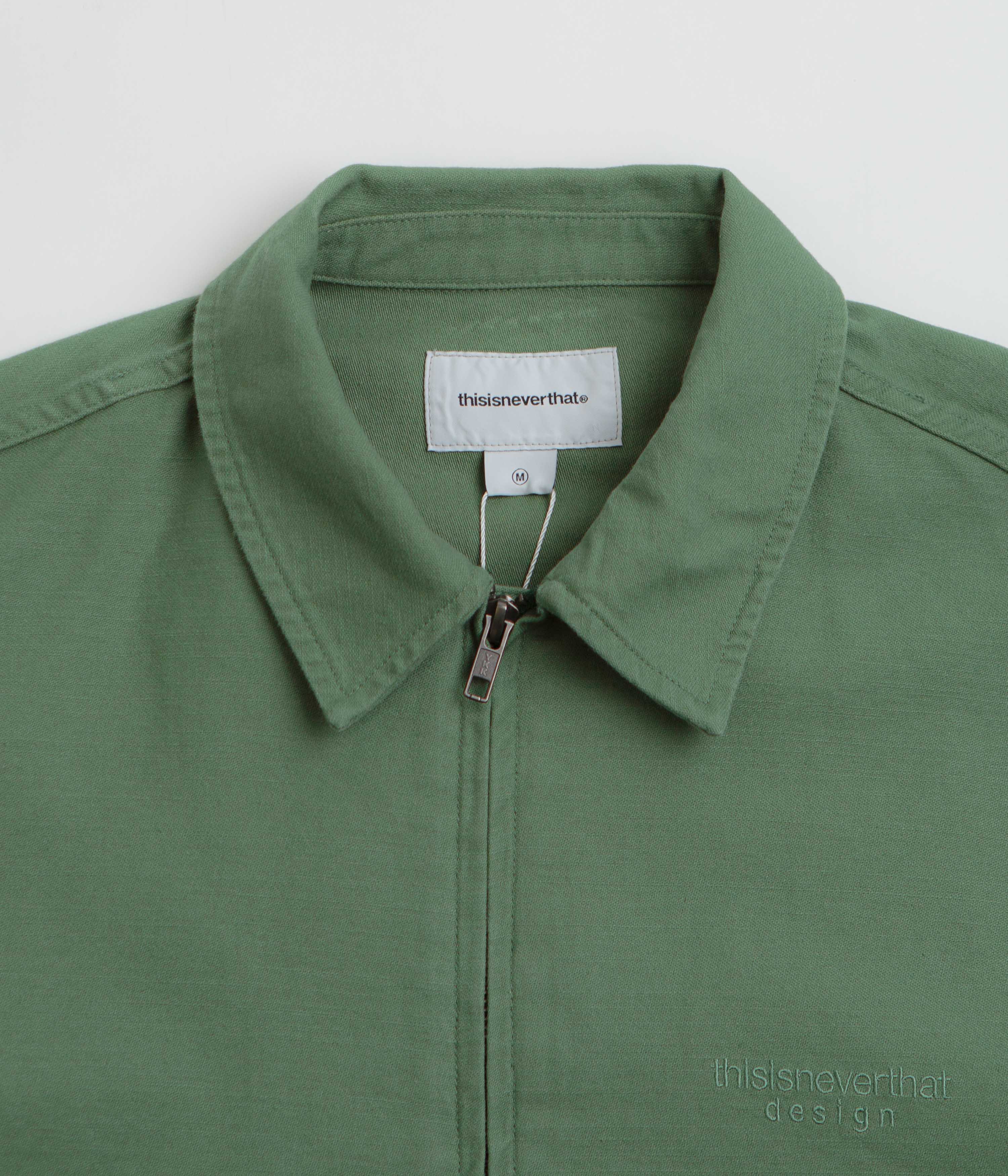 thisisneverthat Washed Work Jacket - Green - Image 4