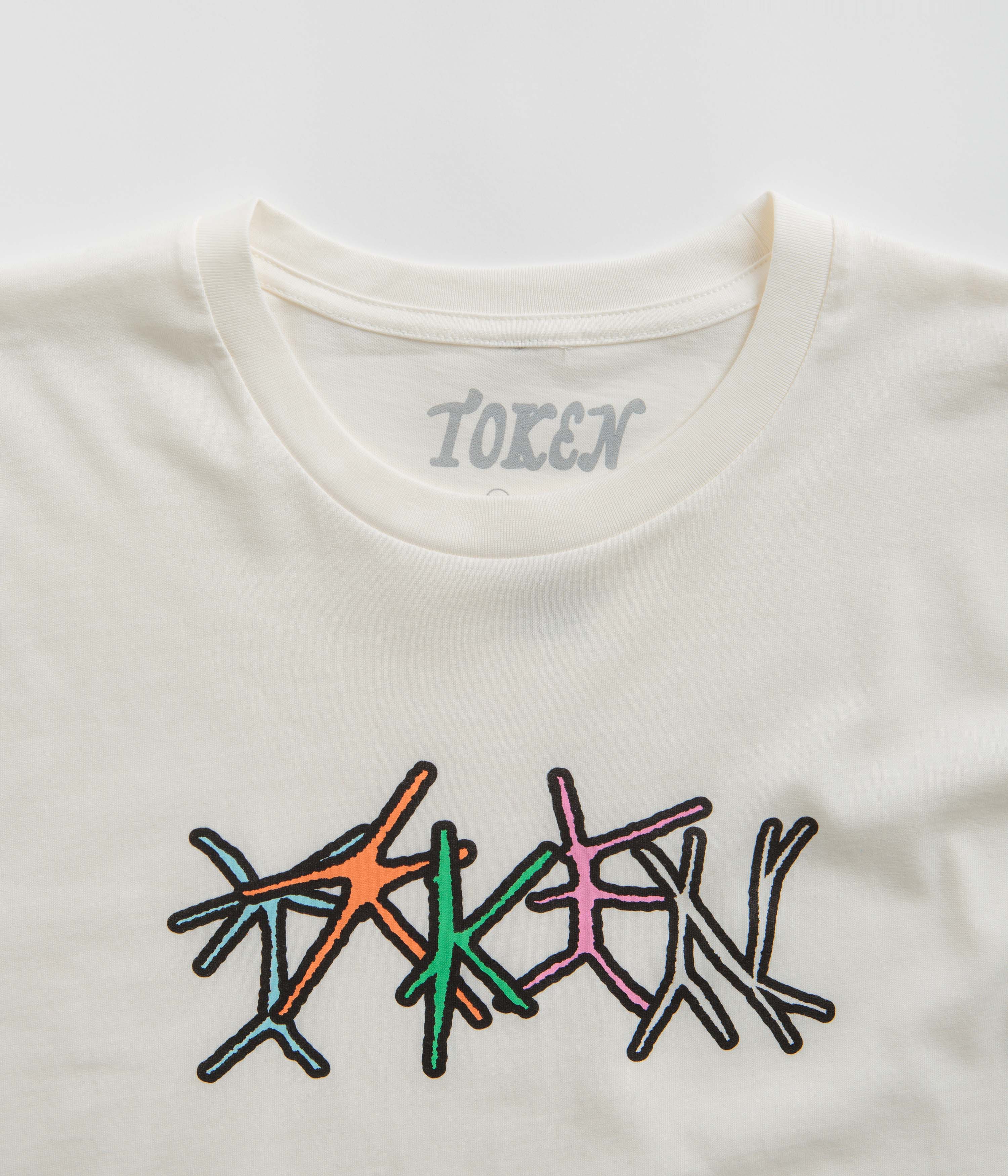 Token Spikey Logo T-Shirt - Natural - Image 3