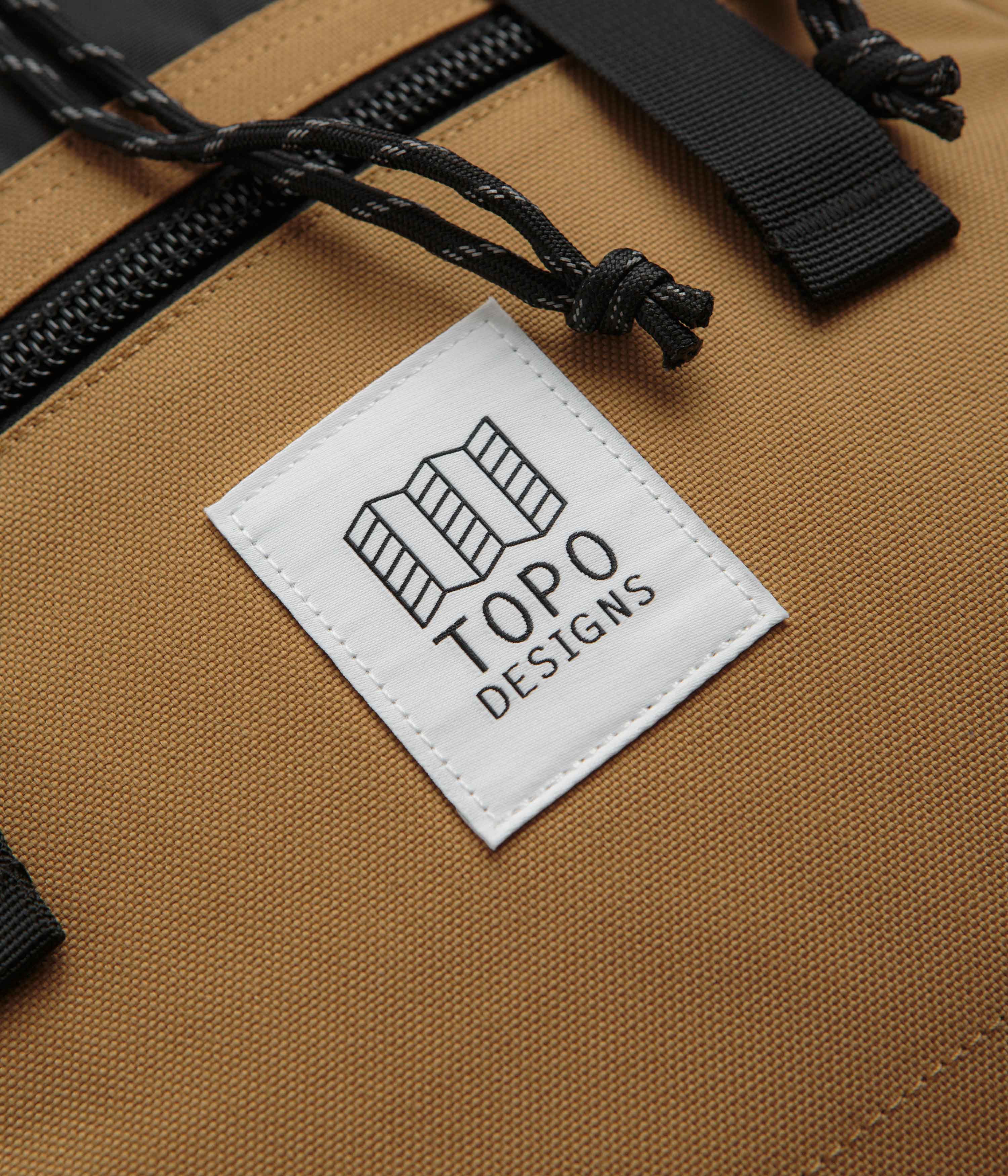 Topo Designs Classic Rover Pack - Khaki / Black - Image 4