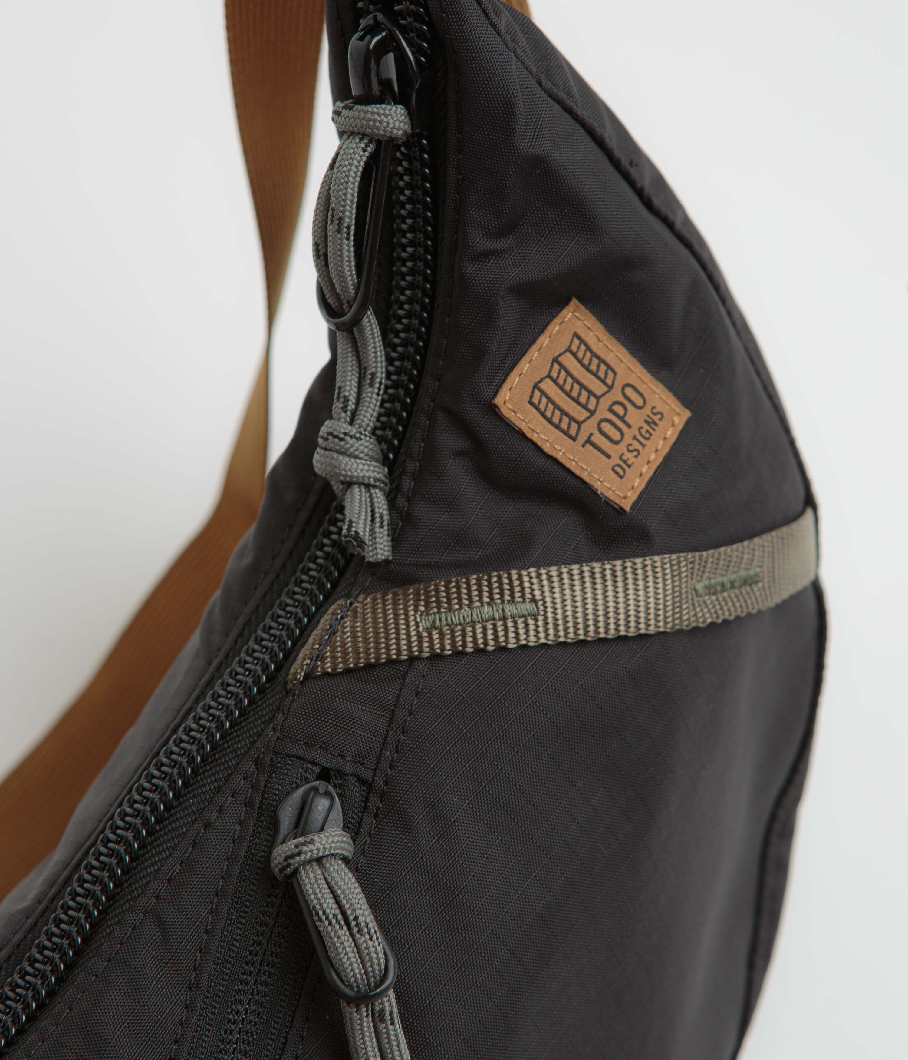 Topo Designs Moonlight Crossbody Bag - Black / Neutral - Image 2
