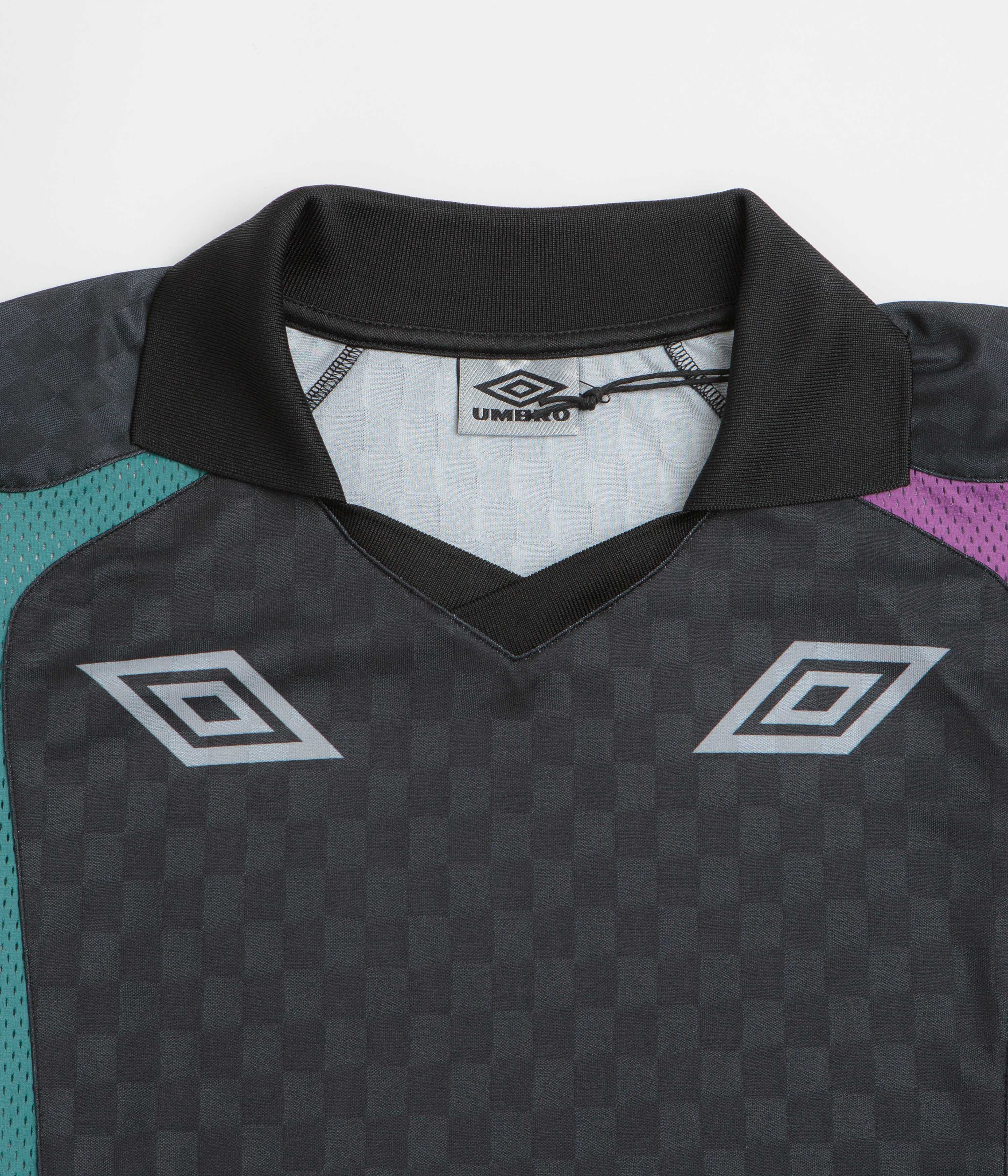 Umbro Classic England Polo Jersey - Black - Image 2