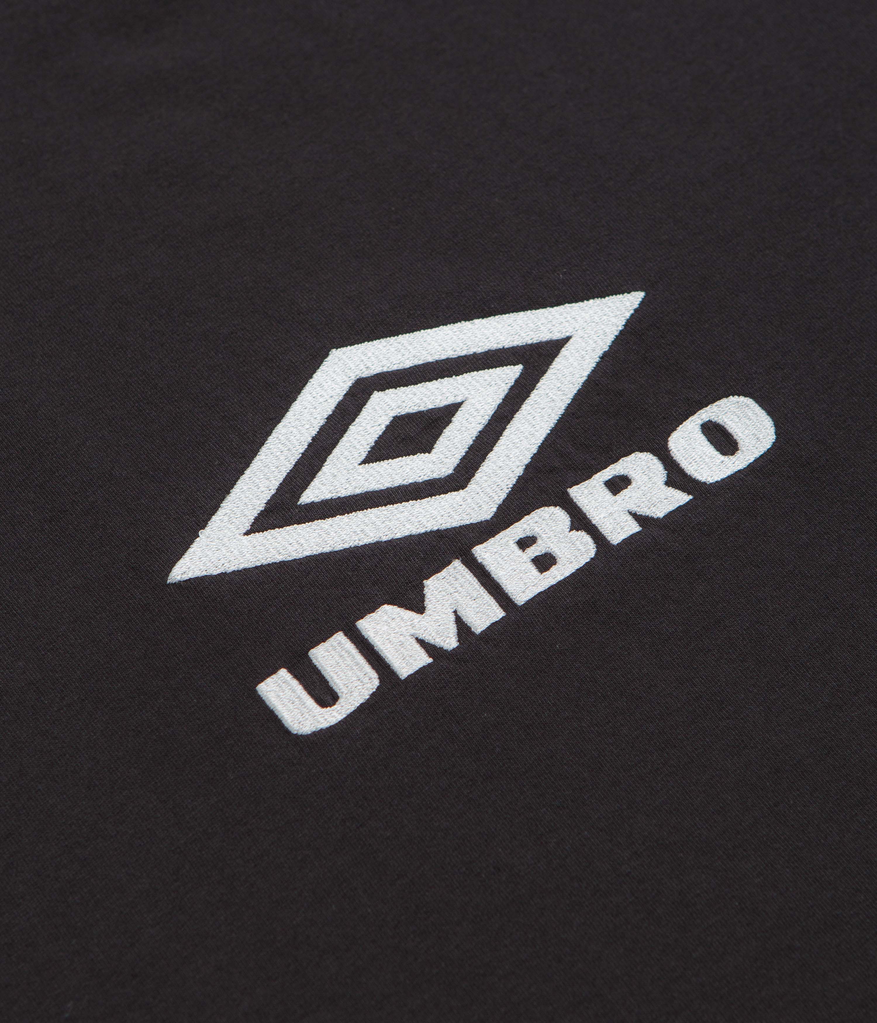 Umbro Offence Defence Tape T-Shirt - Washed Black - Image 3