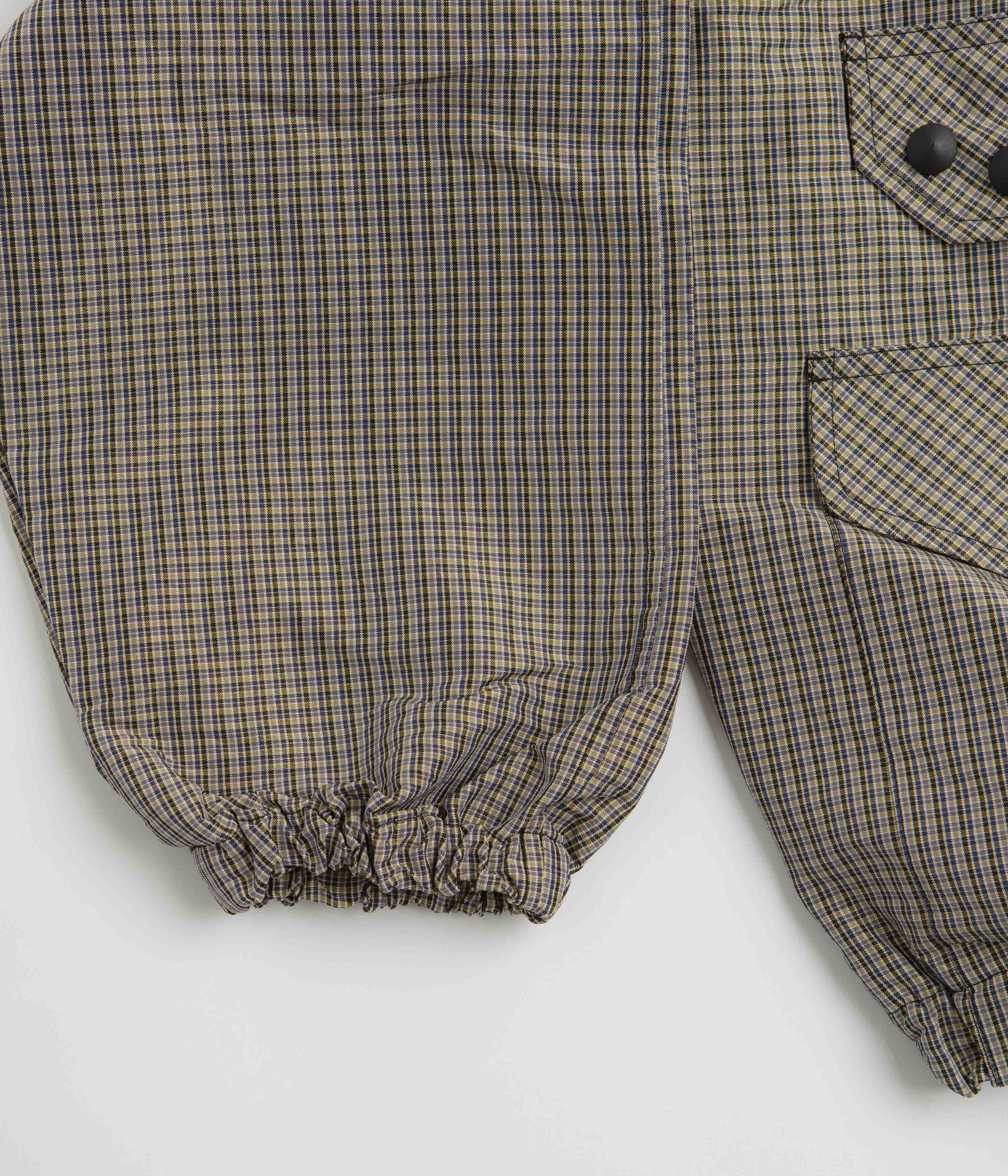 Umbro Smock Check Anorak - Beige / Black - Image 6