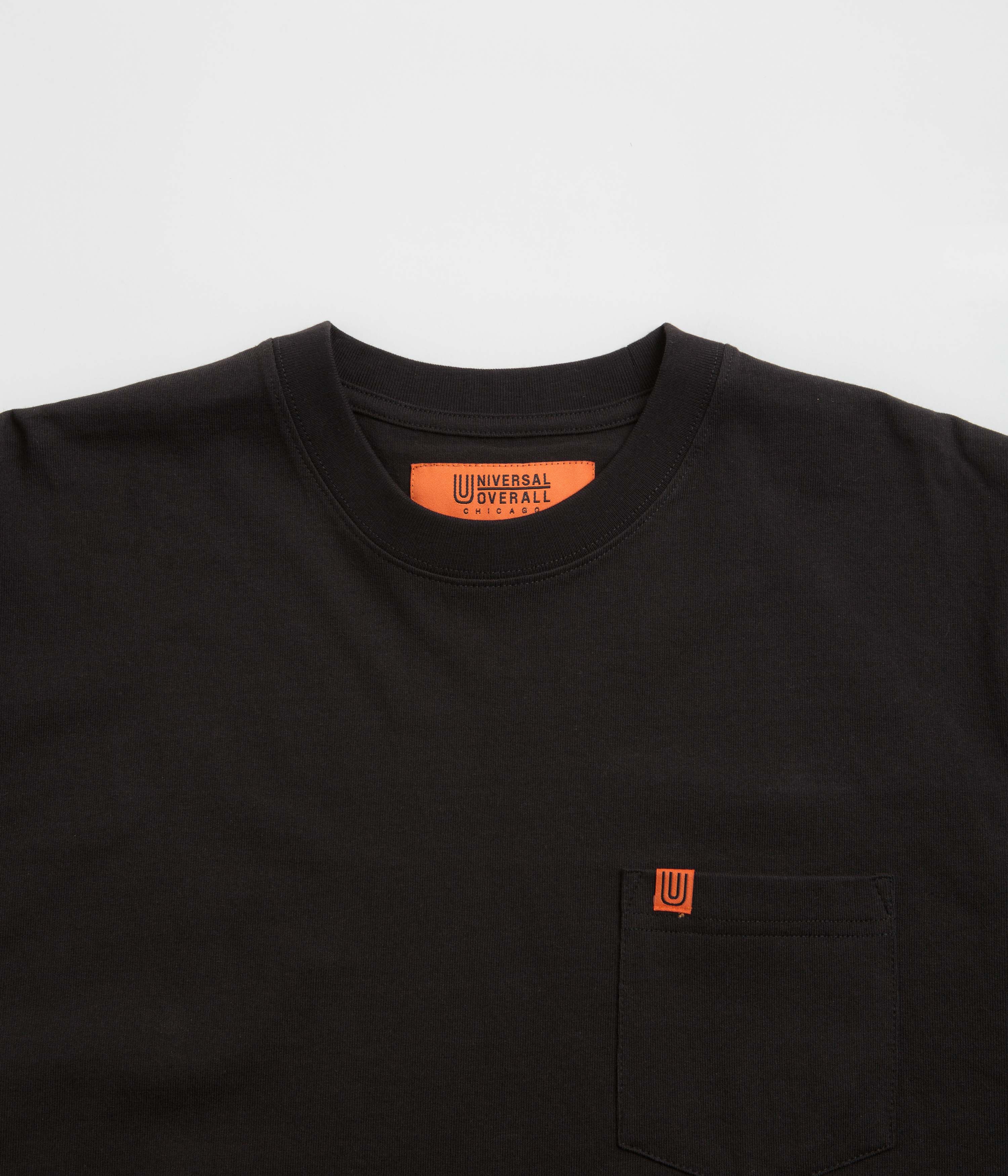 Universal Overall Pocket T-Shirt - Black - Image 2