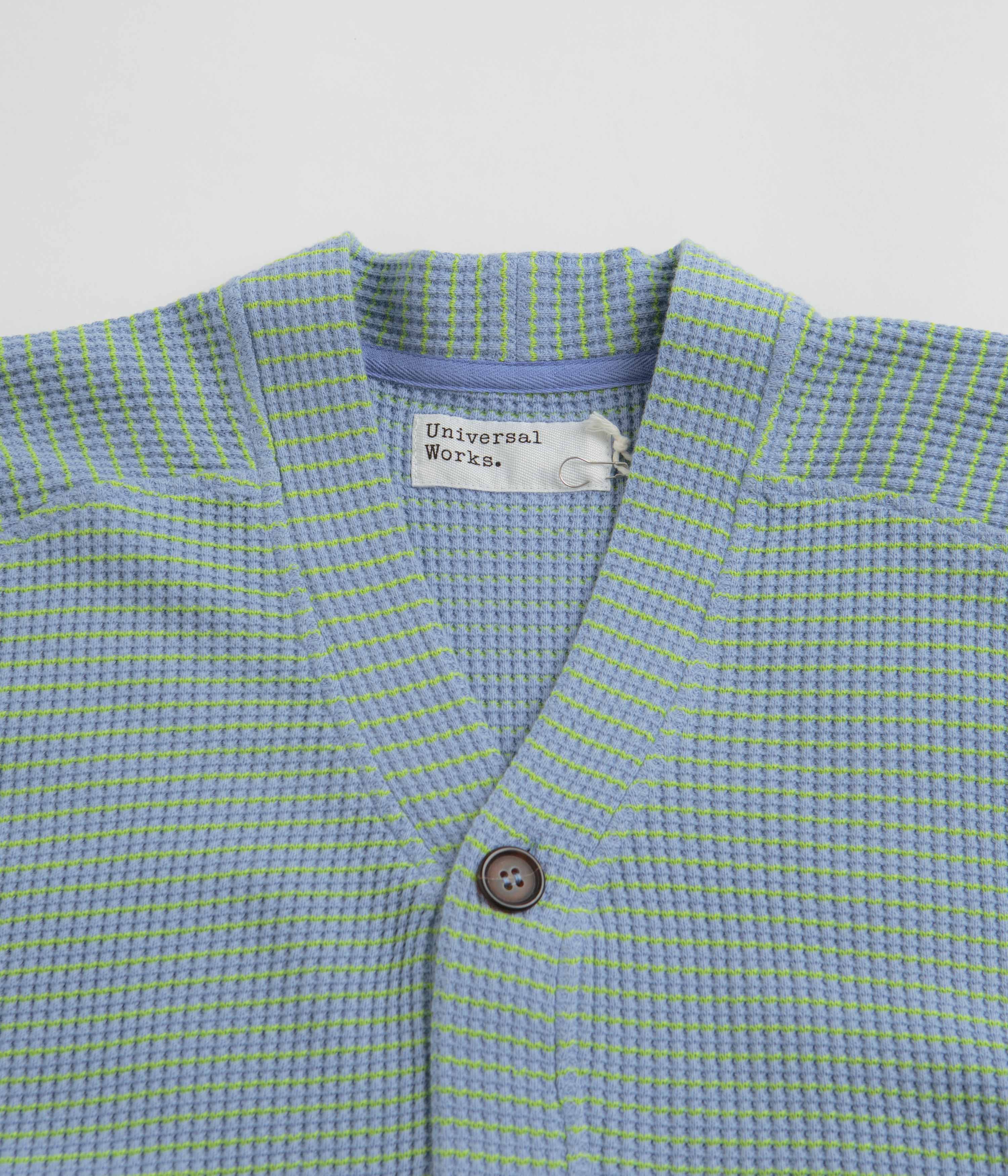 Universal Works Dickie Cardigan - Sky - Image 2