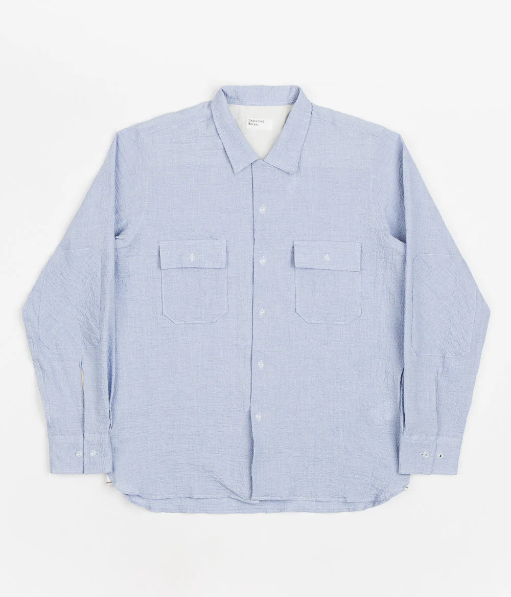 Universal Works Worker Shirt - Sky