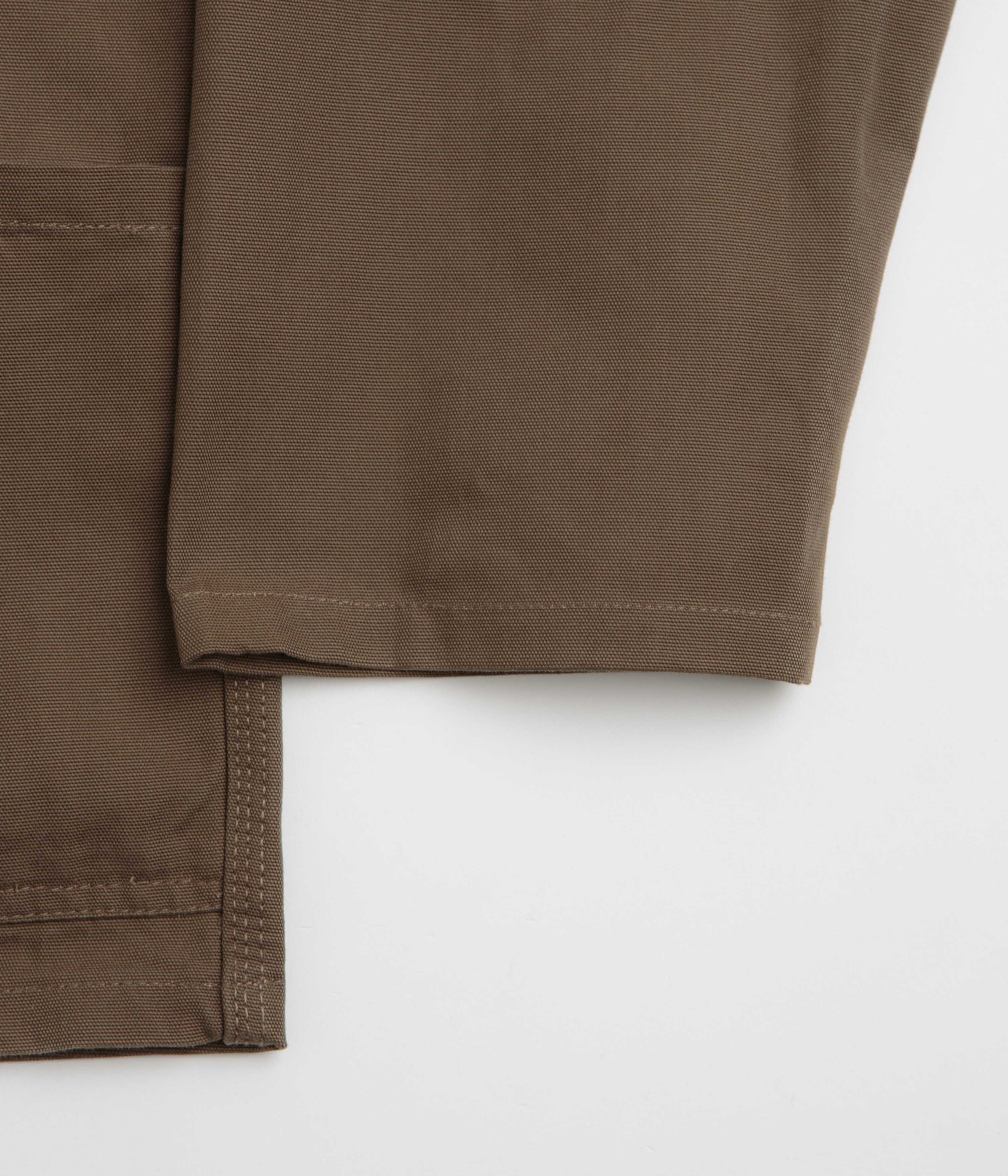 Uskees 3001 Buttoned Overshirt - Dark Taupe - Image 7