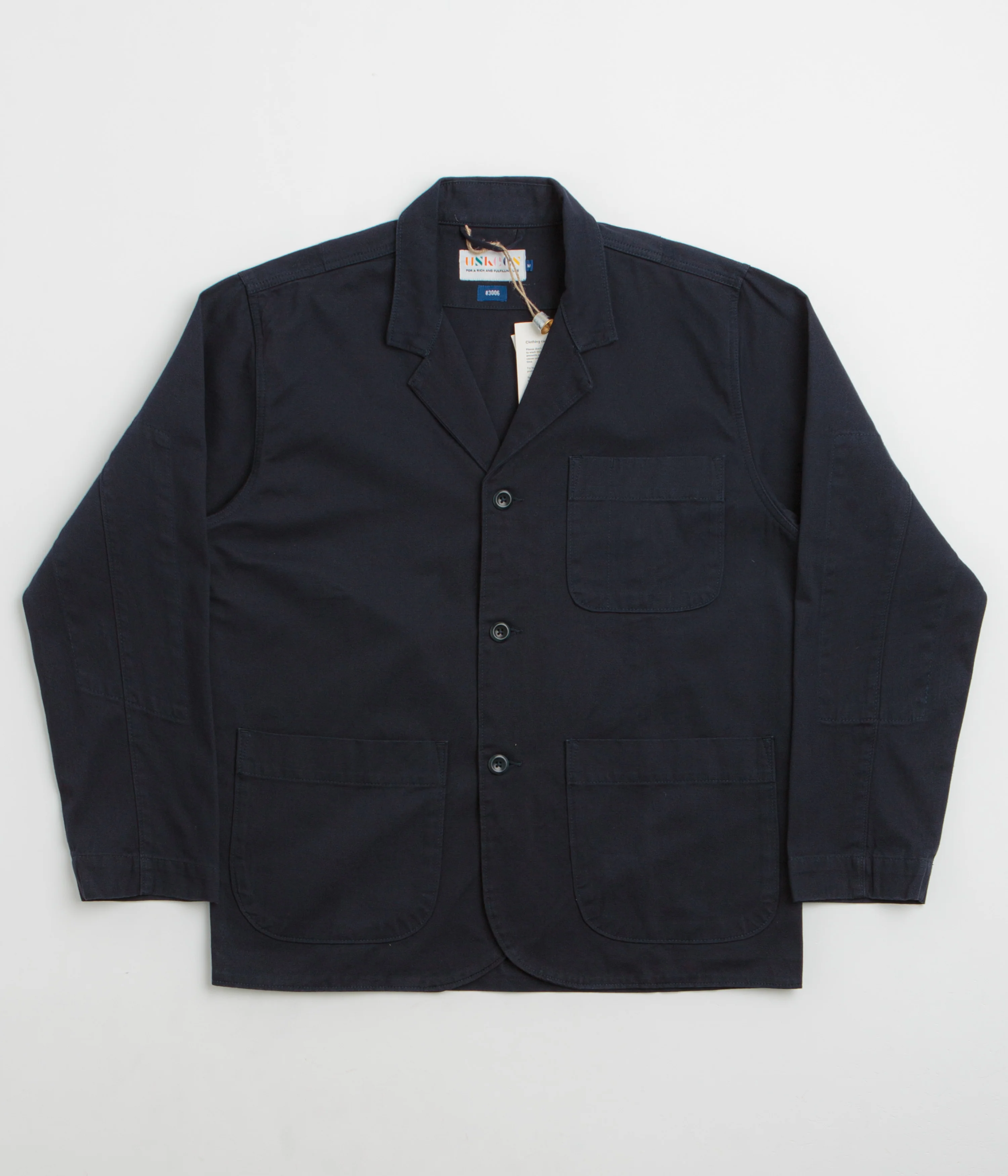Uskees 3006 Twill Blazer - Midnight Blue