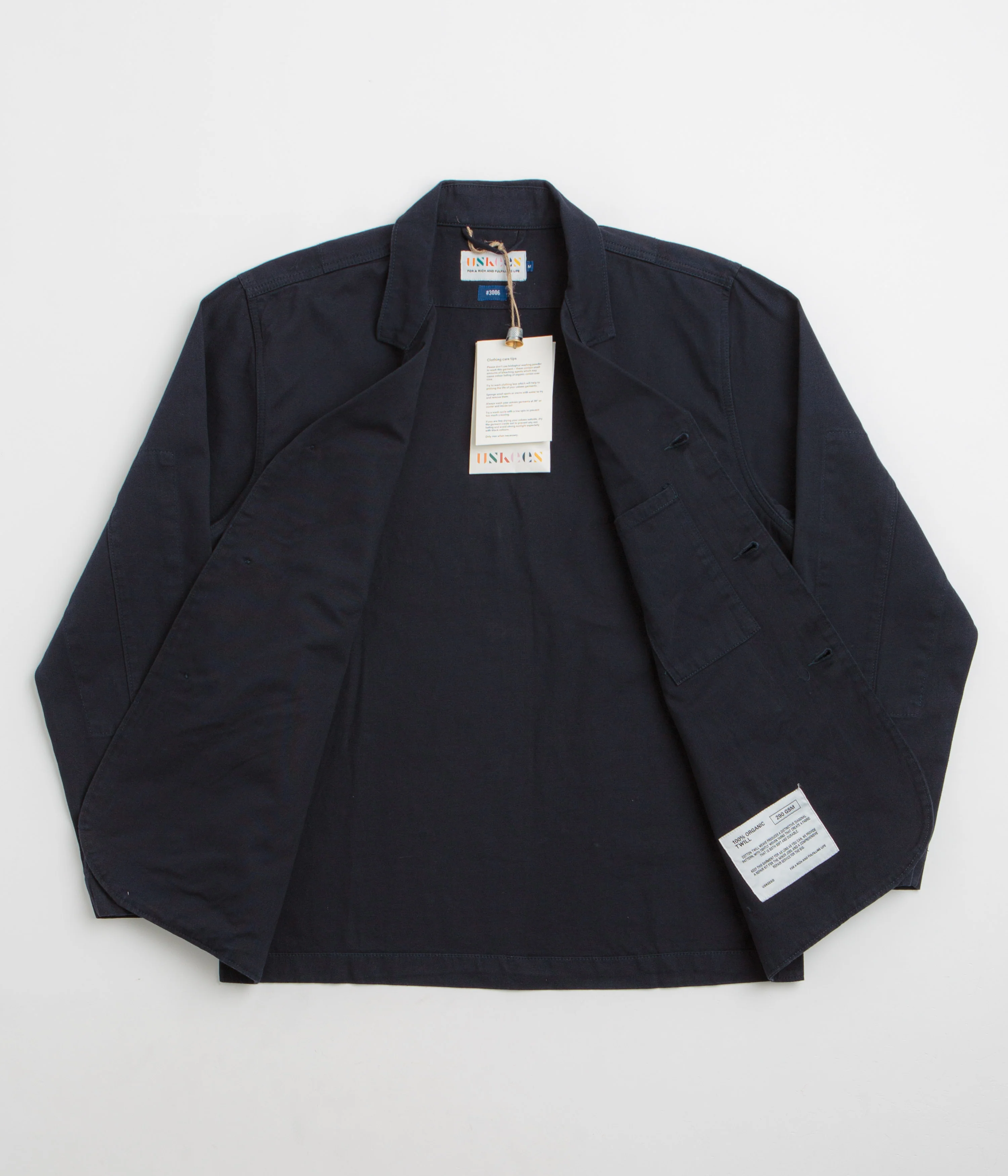 Uskees 3006 Twill Blazer - Midnight Blue - Image 2