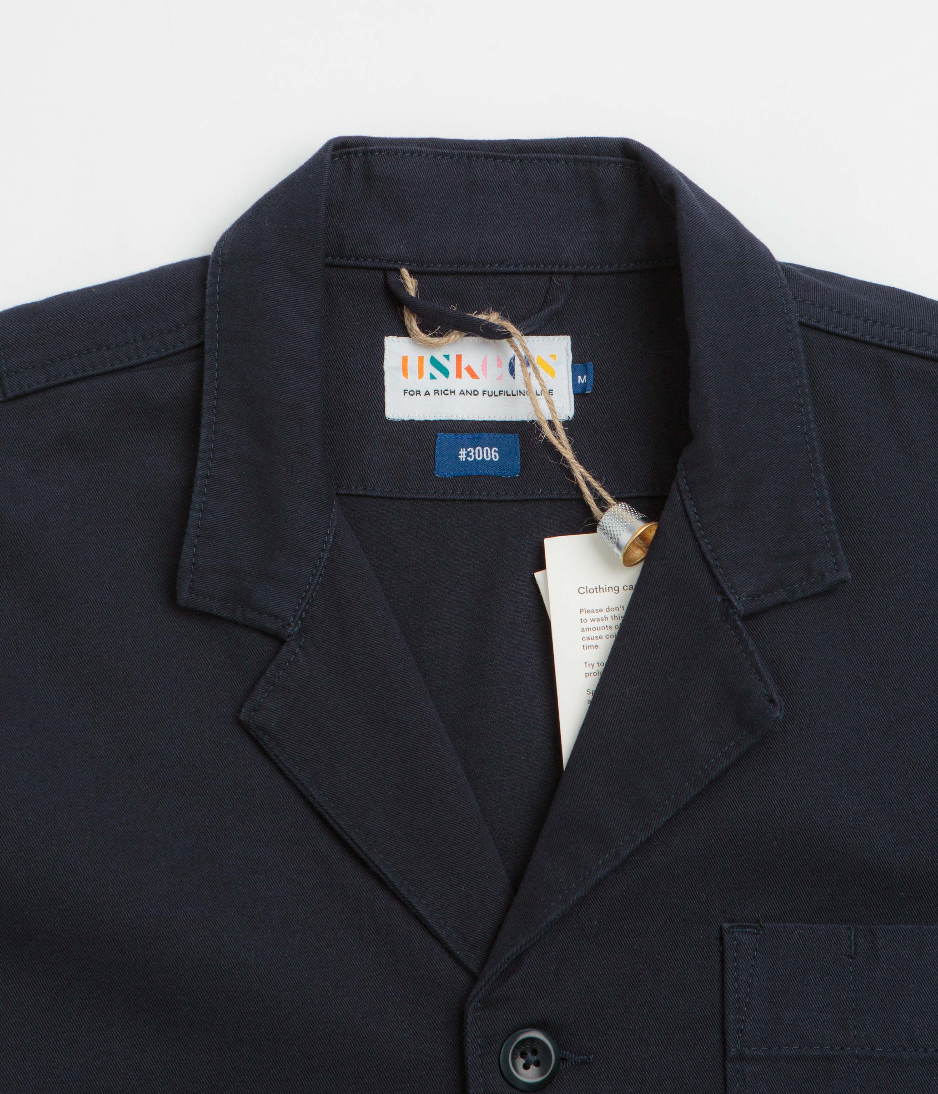 Uskees 3006 Twill Blazer - Midnight Blue - Image 4