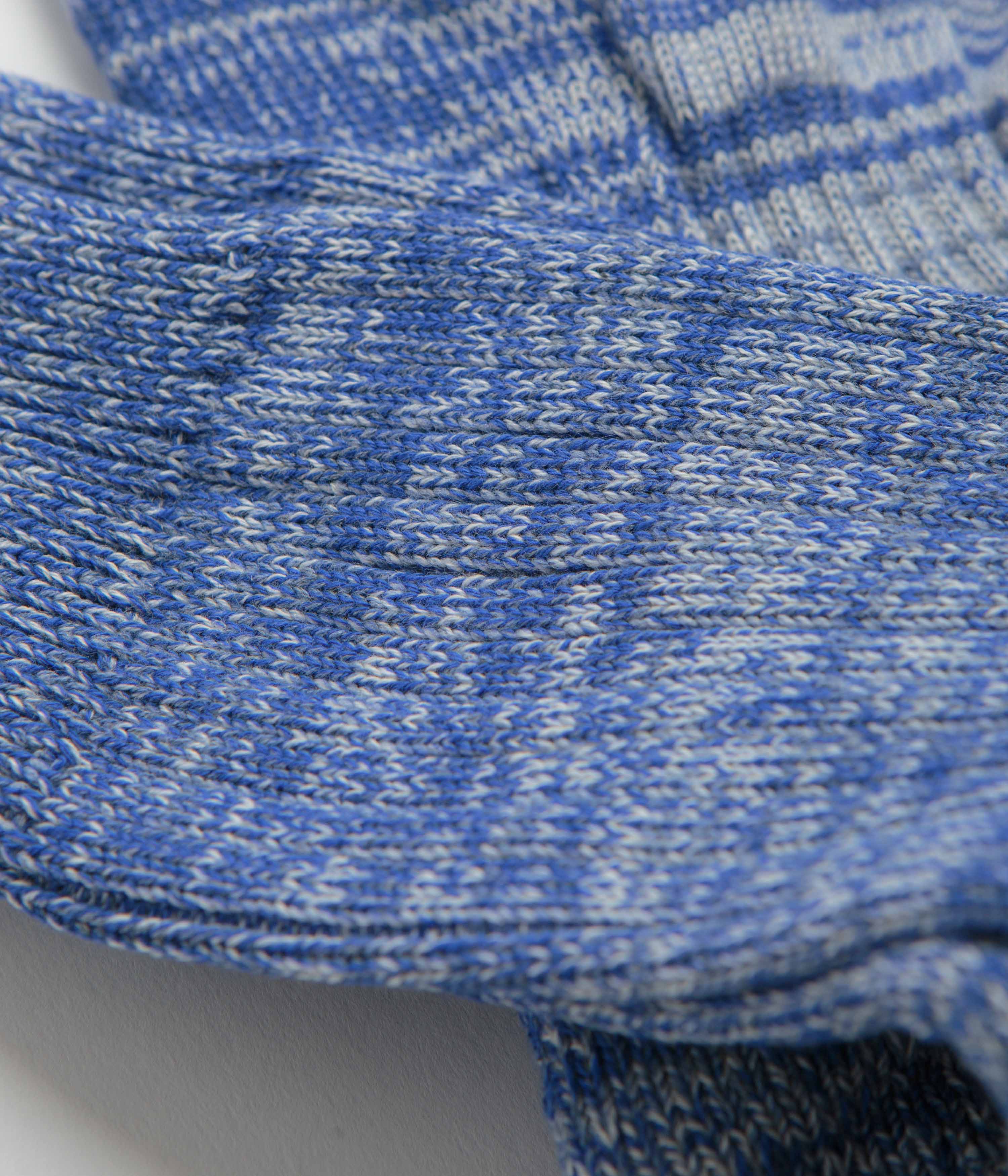 Uskees 4006 Organic Cotton Socks - Ultra Blue - Image 3