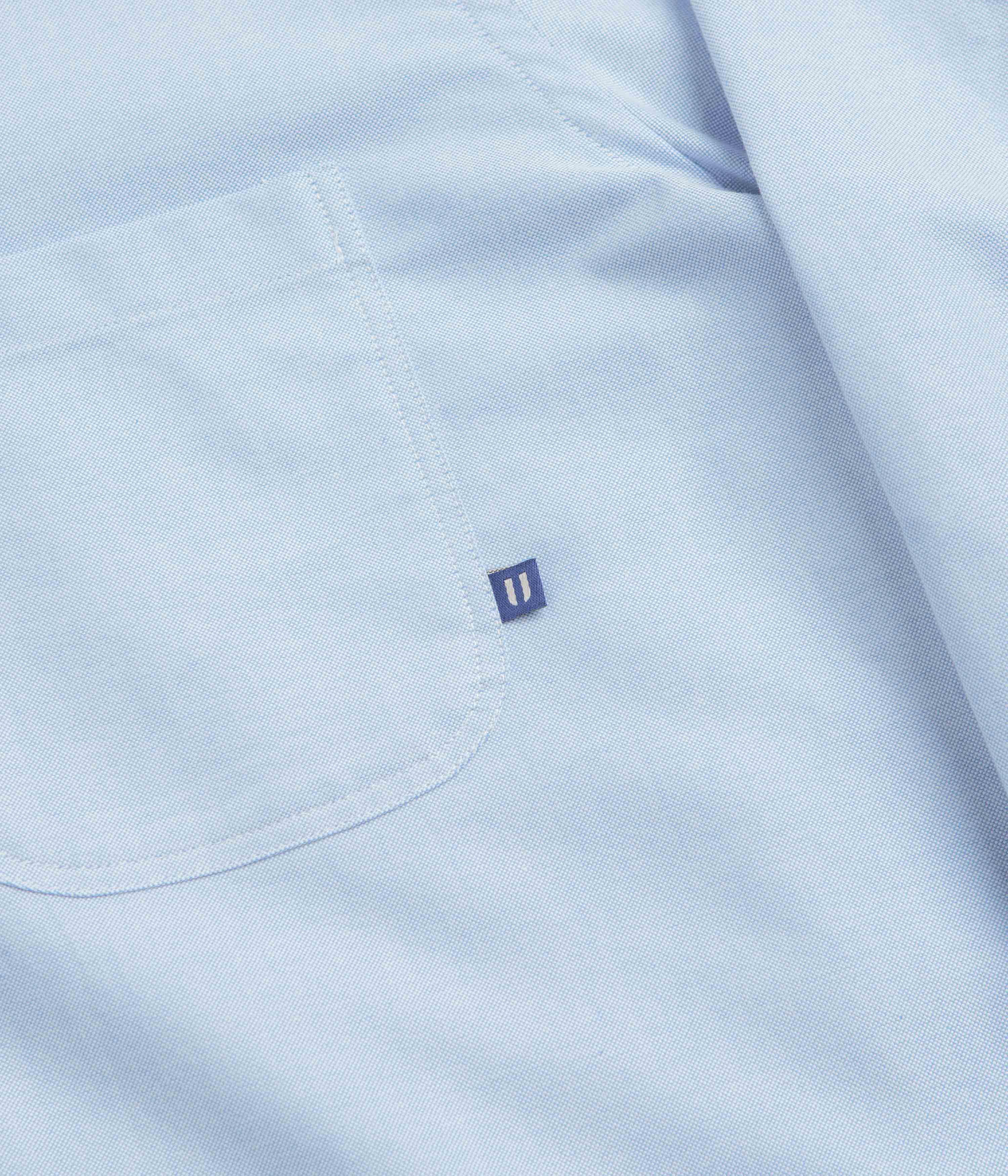 Uskees 6013 Oxford Shirt - Daydream Blue - Image 3