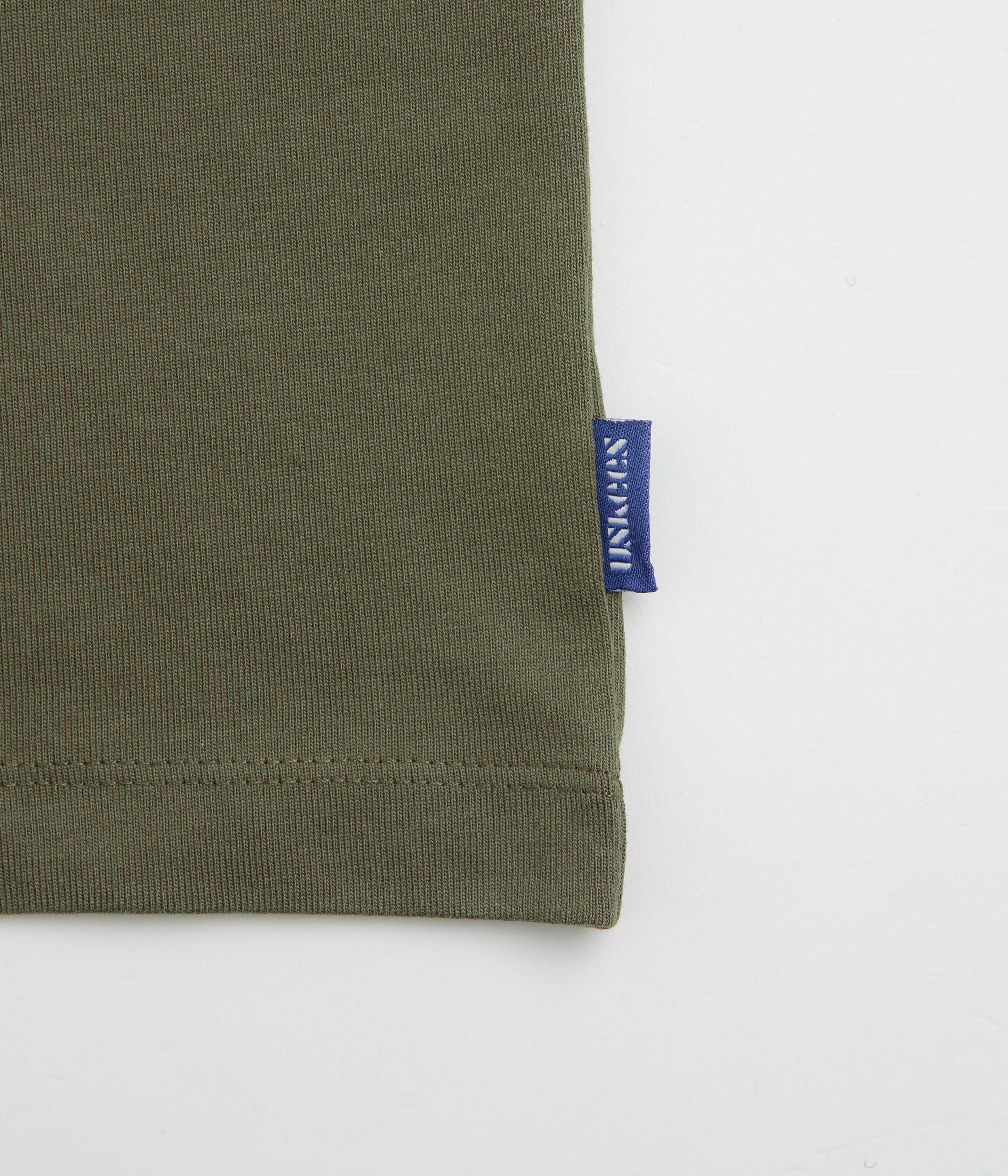 Uskees 7010 Long Sleeve T-Shirt - Norway Spruce - Image 4