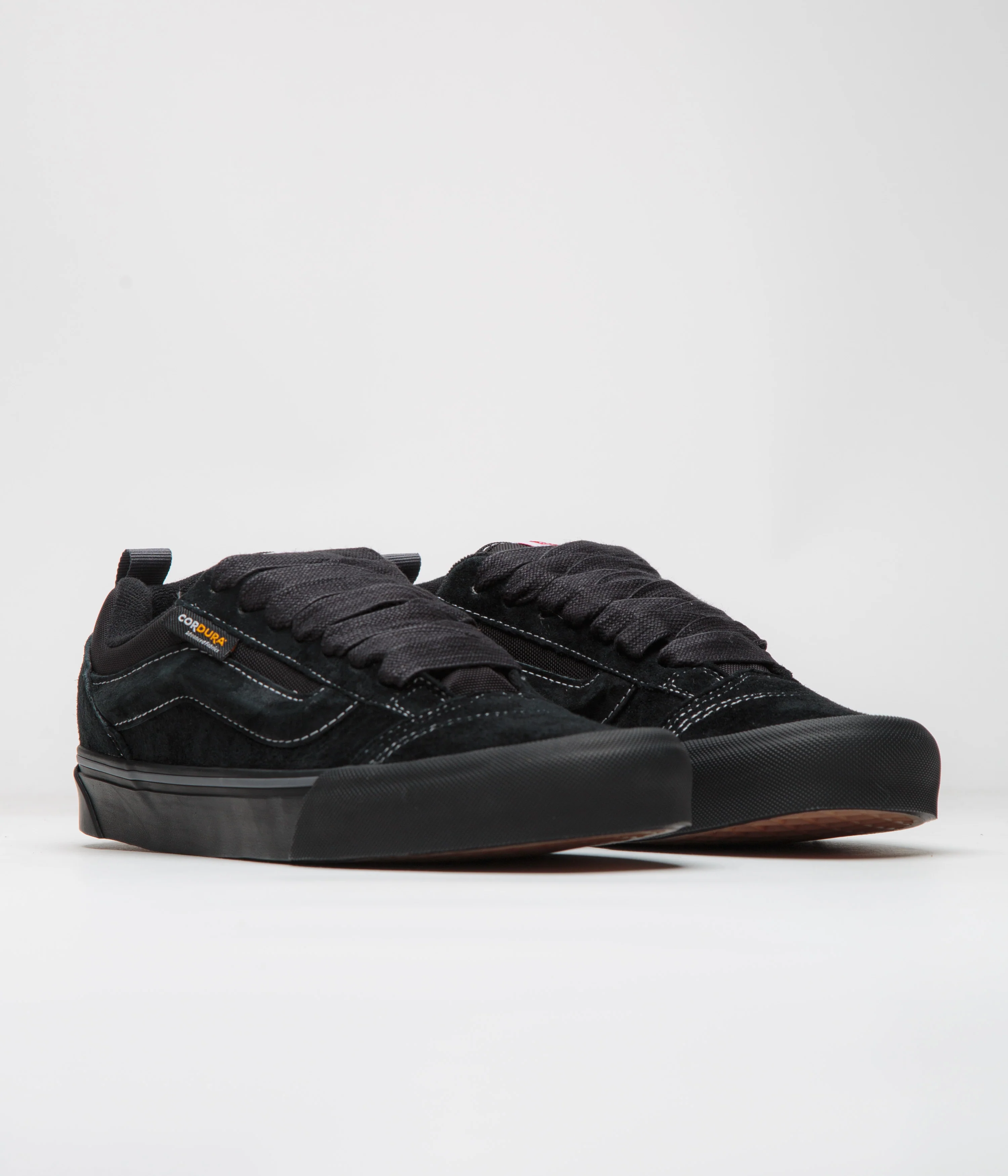 Vans Knu Skool Shoes - Cordura Mix Black - Image 2
