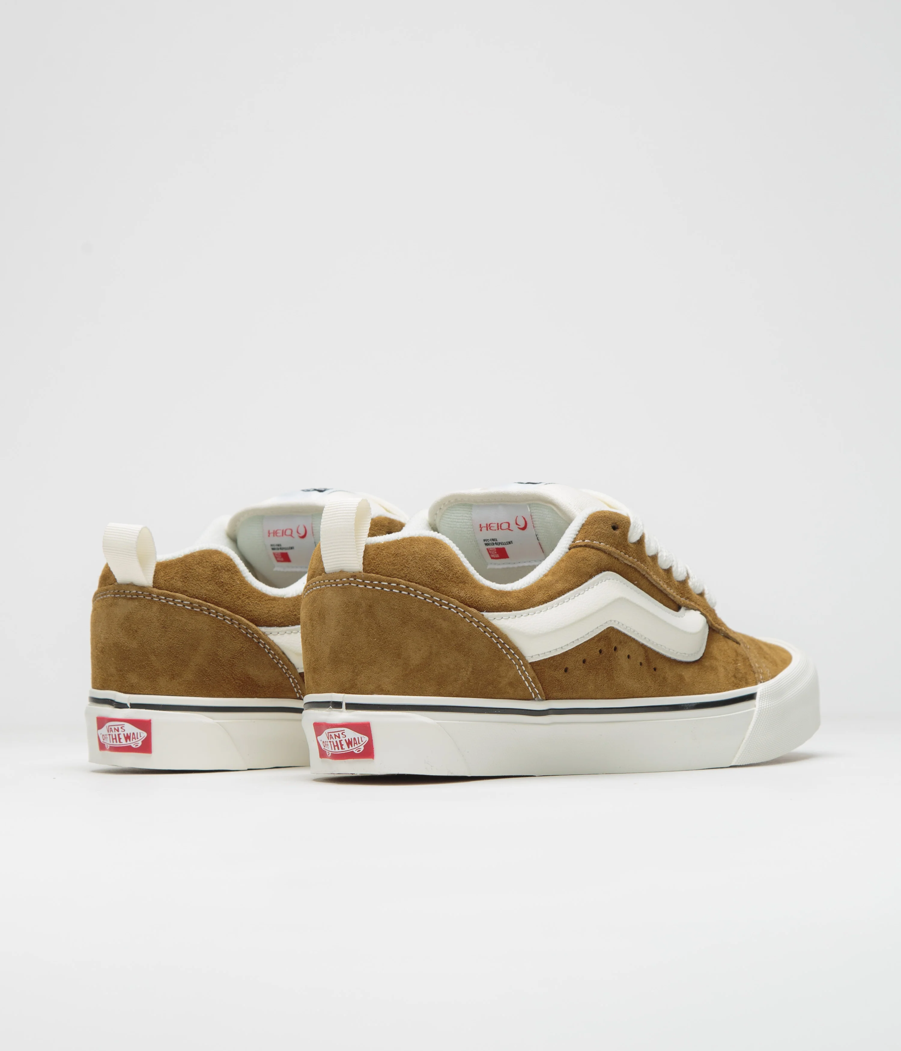Vans Knu Skool Shoes - Pig Suede Brown - Image 4