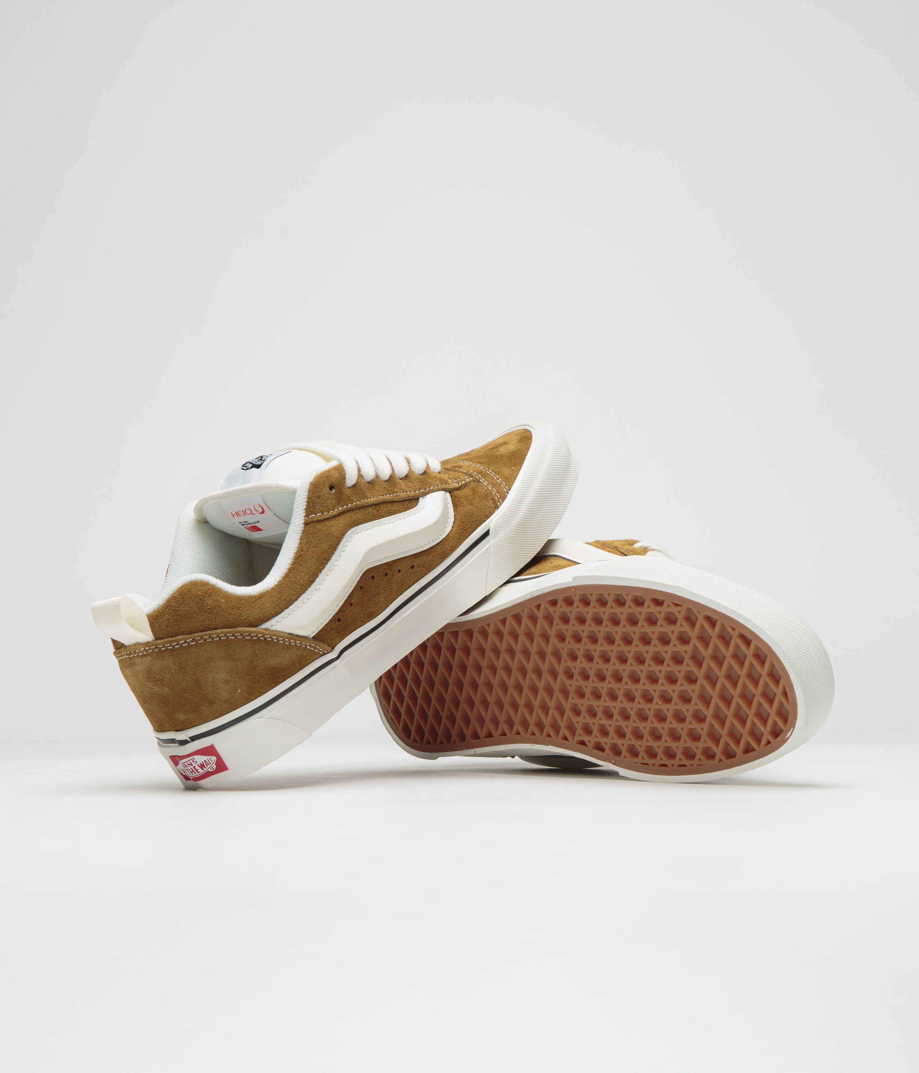 Vans Knu Skool Shoes - Pig Suede Brown - Image 5