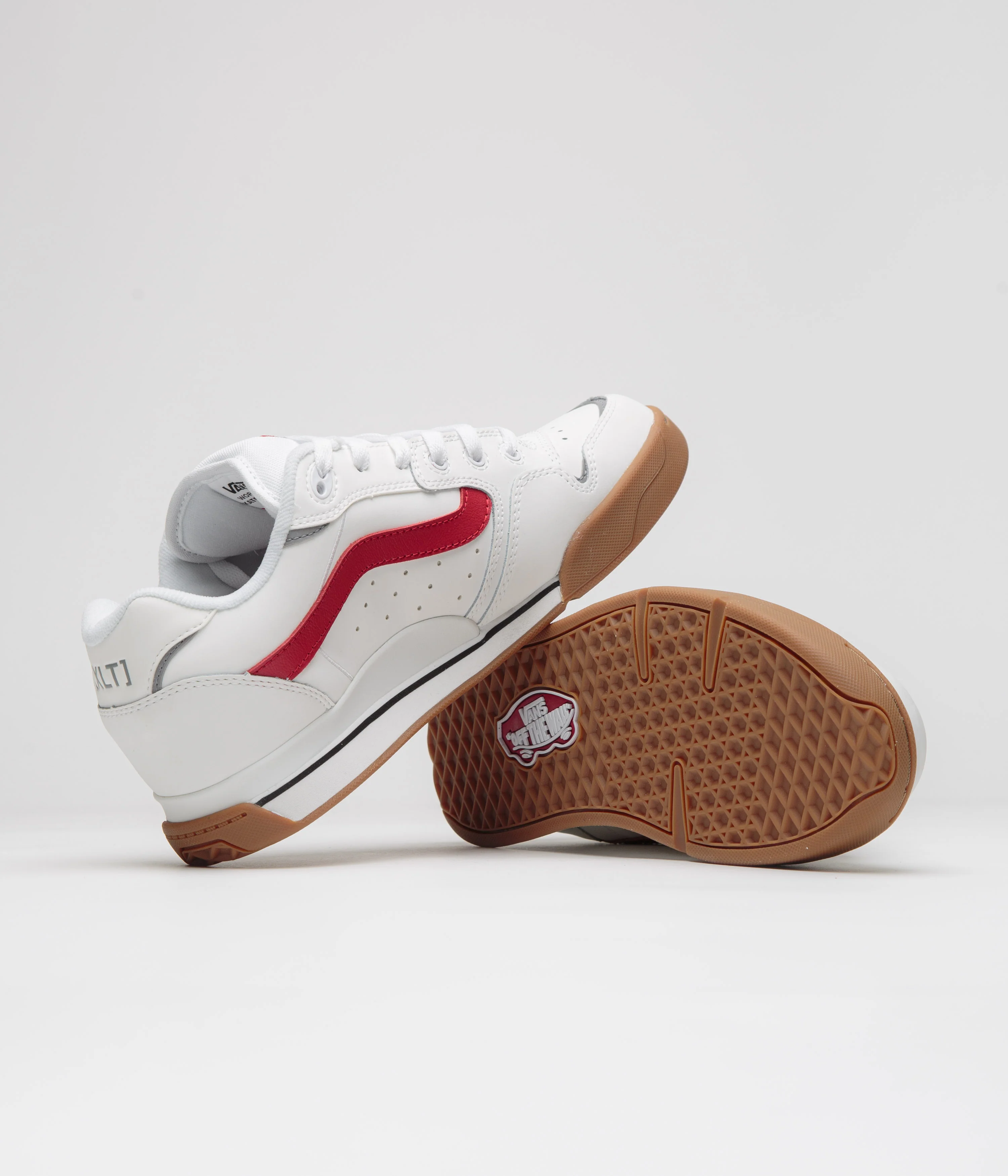 Vans Rowley XLT Shoes - Red / White / Gum - Image 4