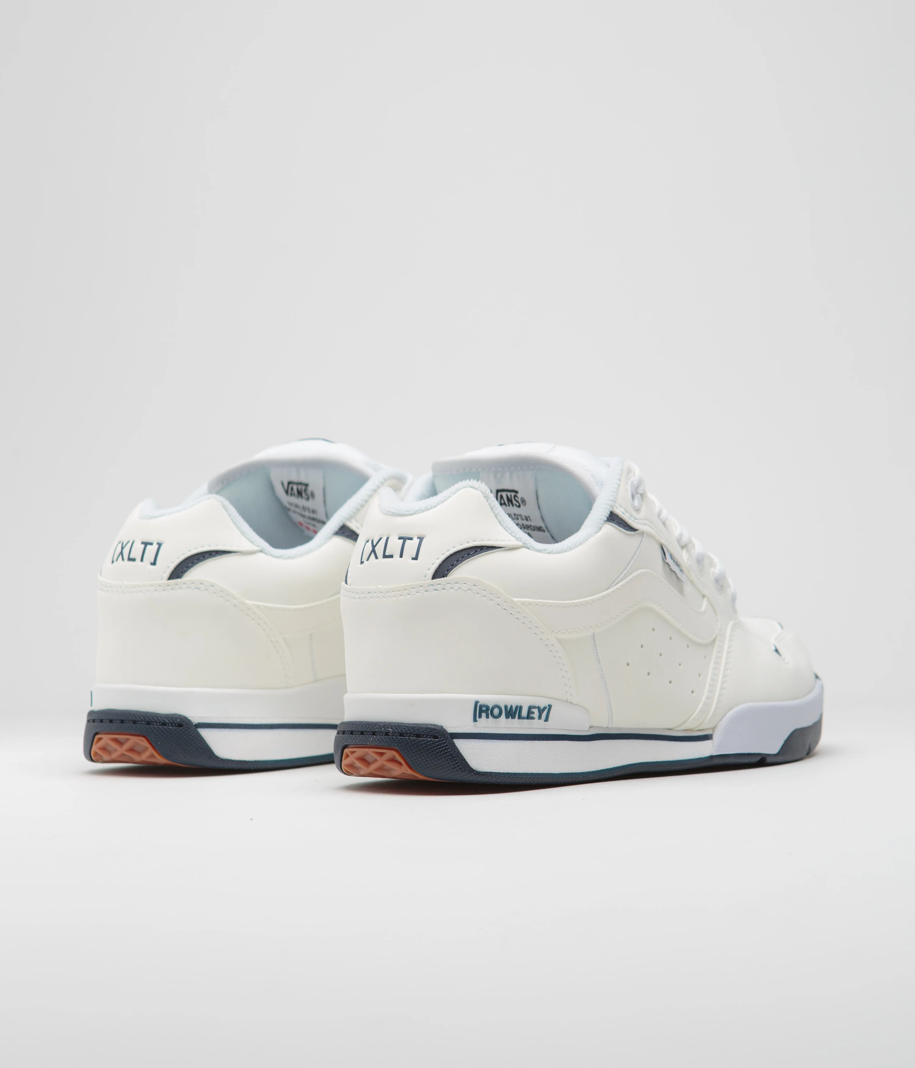Vans Rowley XLT Shoes - White / Navy - Image 4
