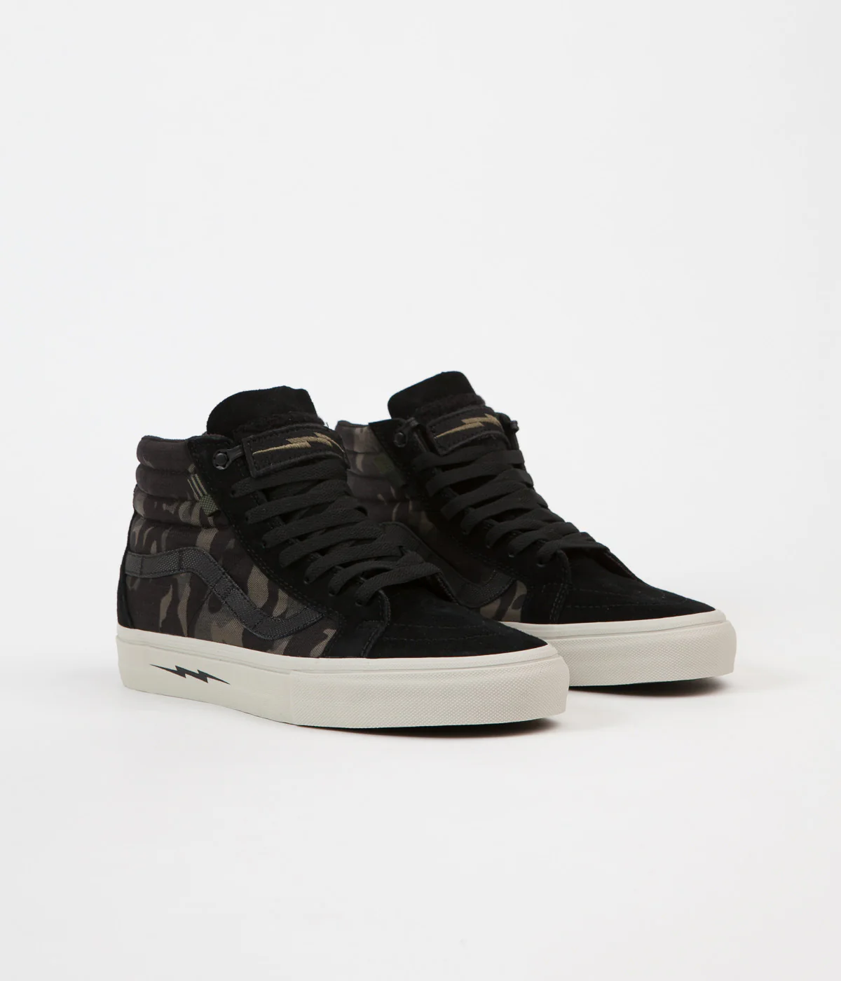 Vans Sk8-Hi Notchback (Defcon) Shoes - Black MultiCam - Image 2